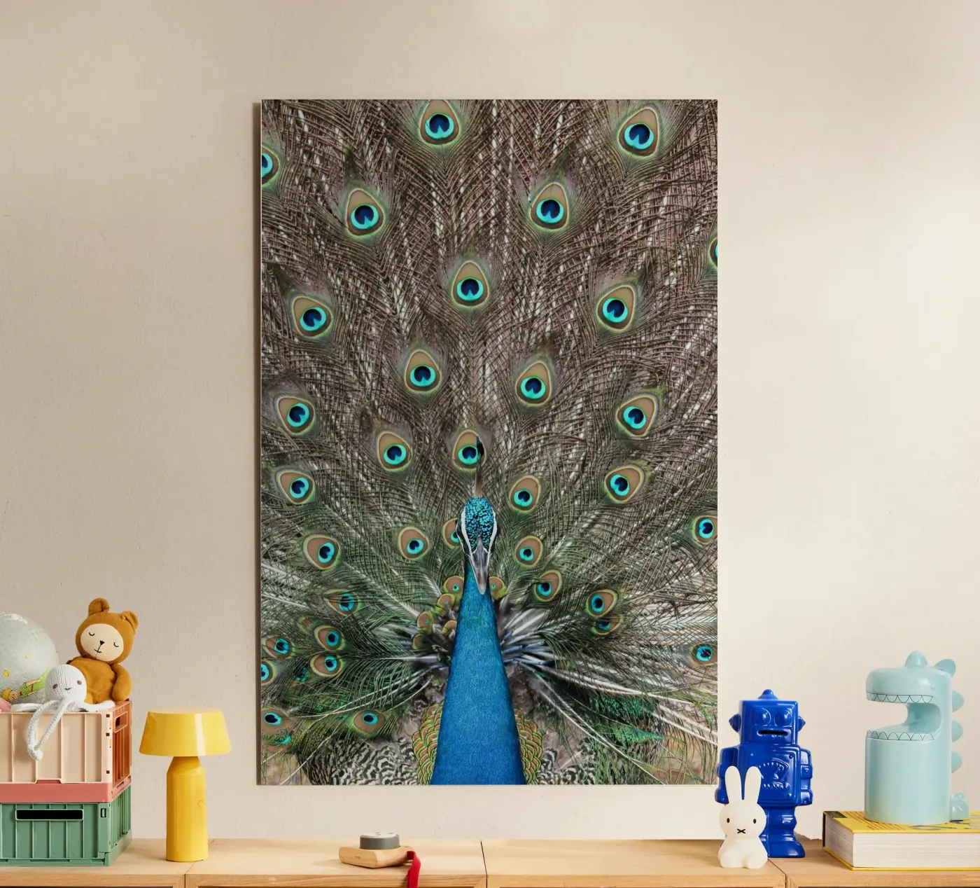 Peacock forex plate by photolovers
