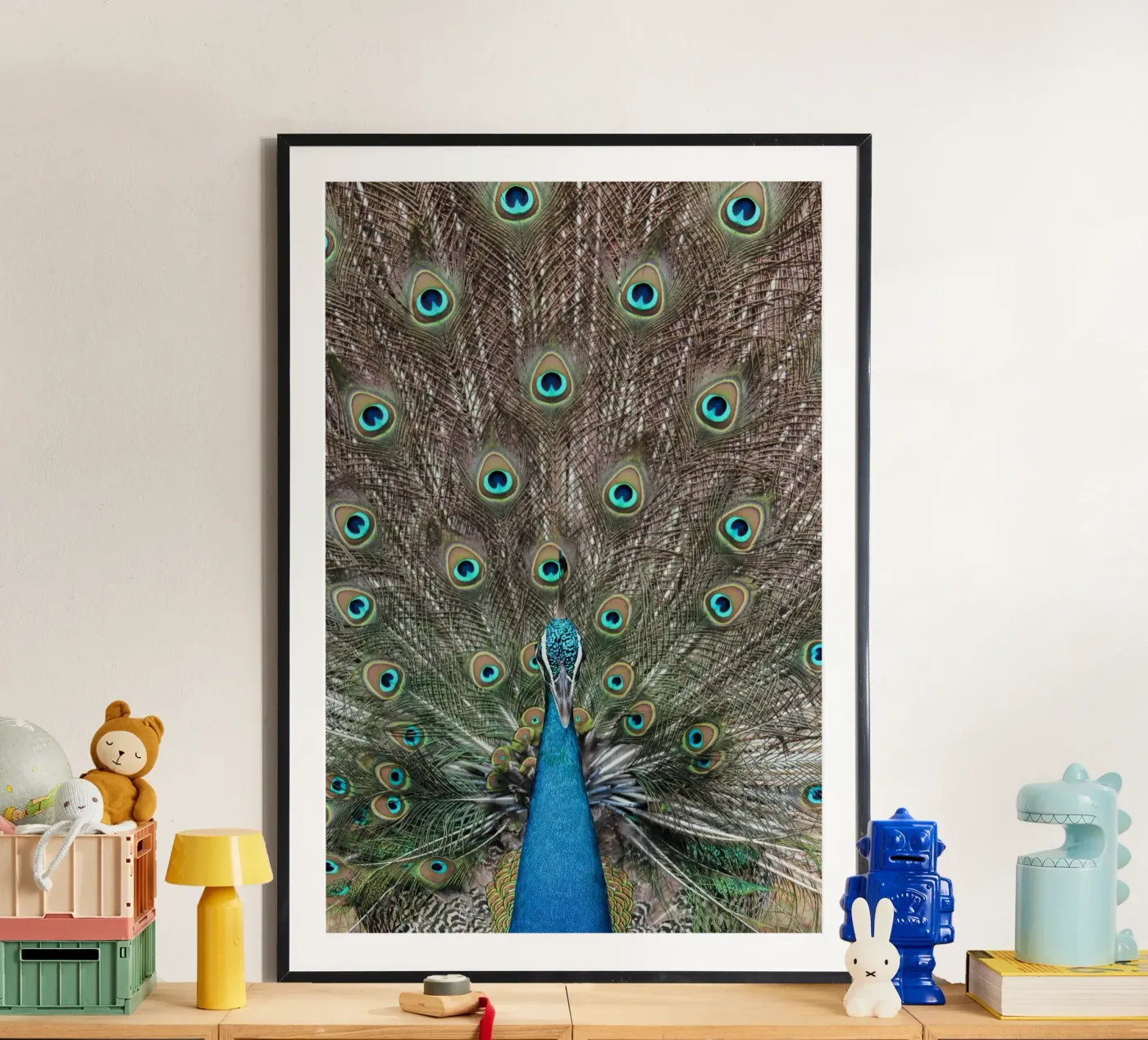 Peacock poster by photolovers