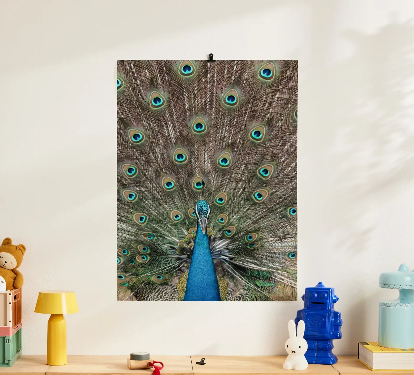 Peacock poster by photolovers