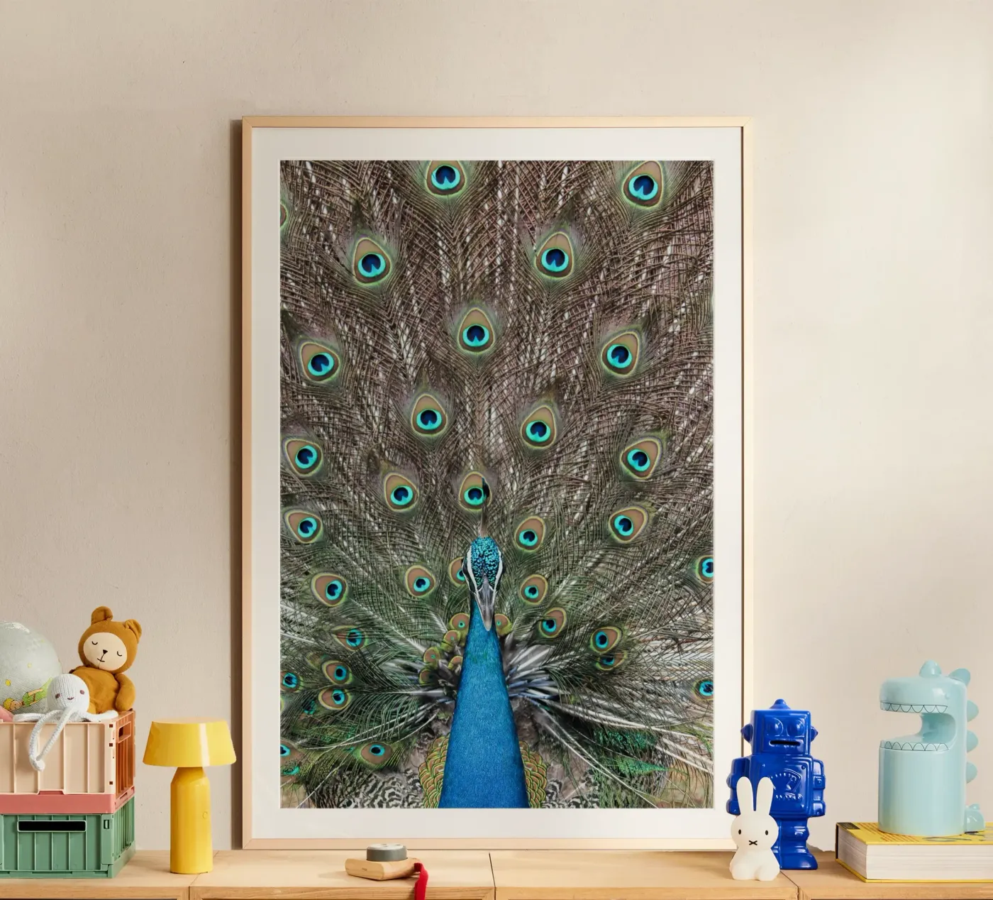 Peacock poster by photolovers