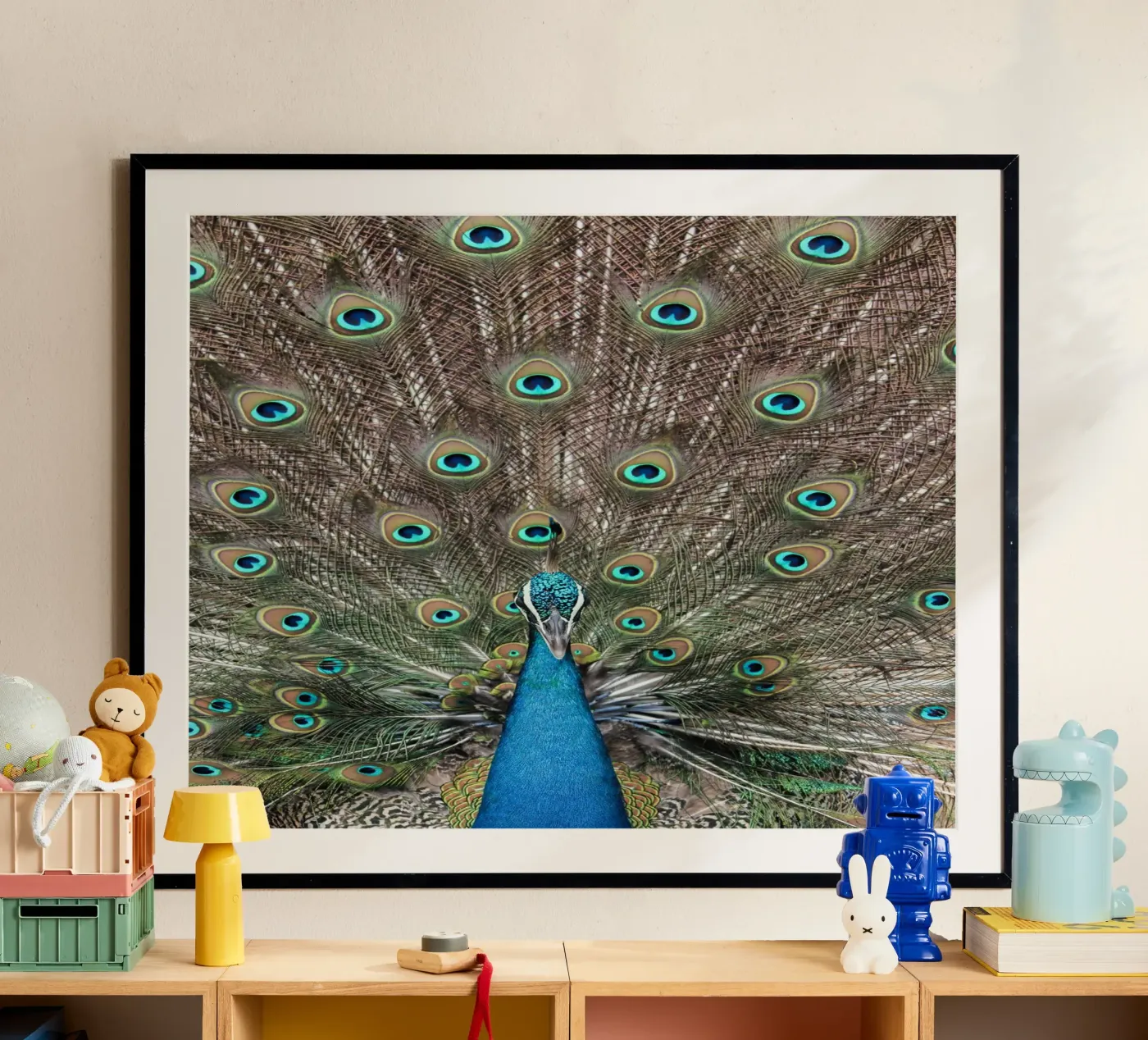 Peacock poster by photolovers