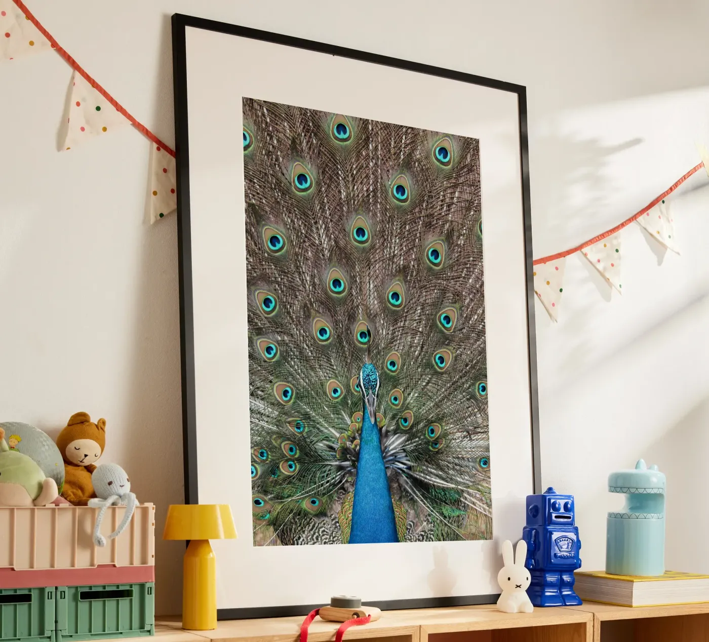 Peacock poster by photolovers