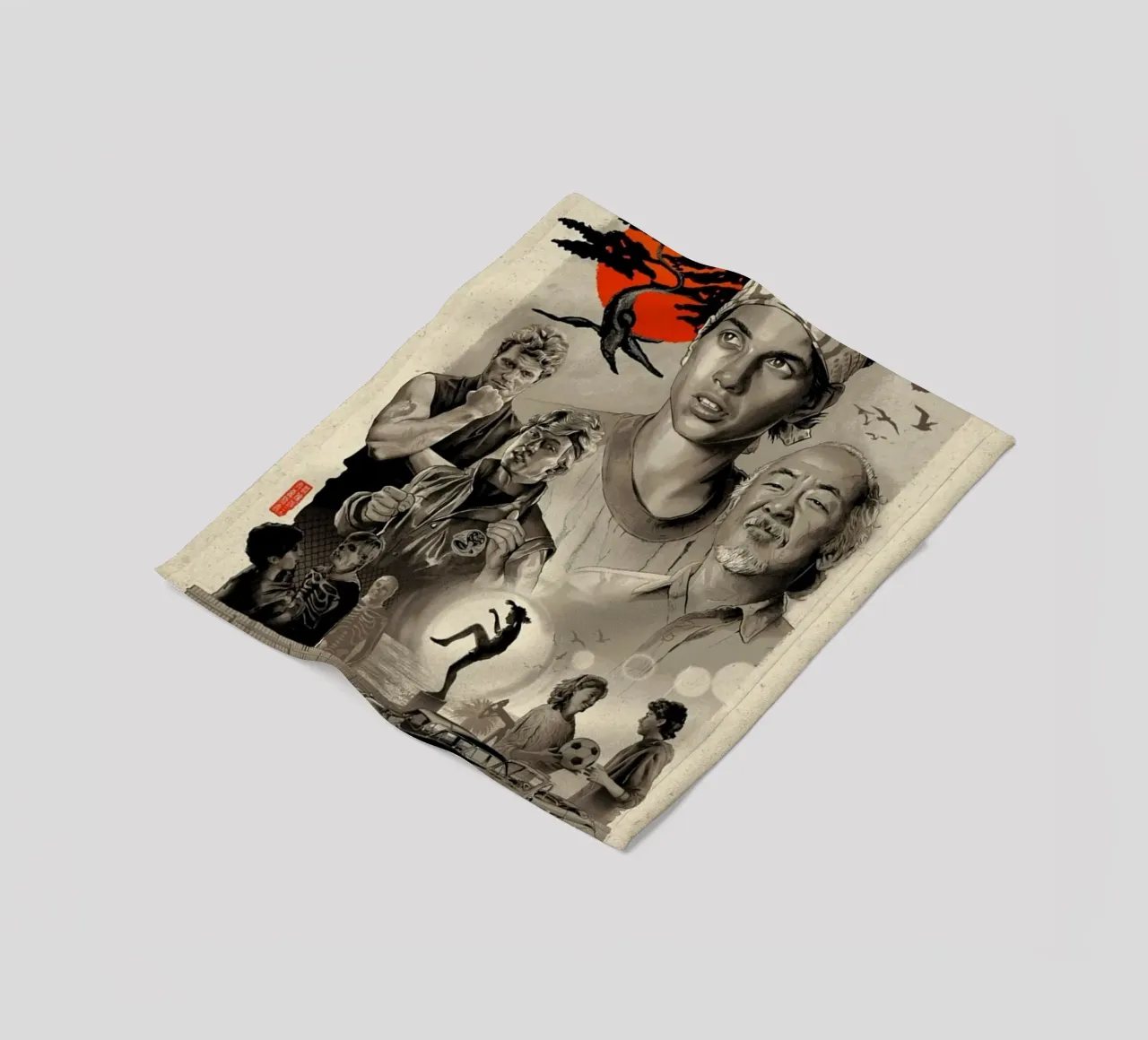 Kungfu bambini coperta in pile da Martin studio