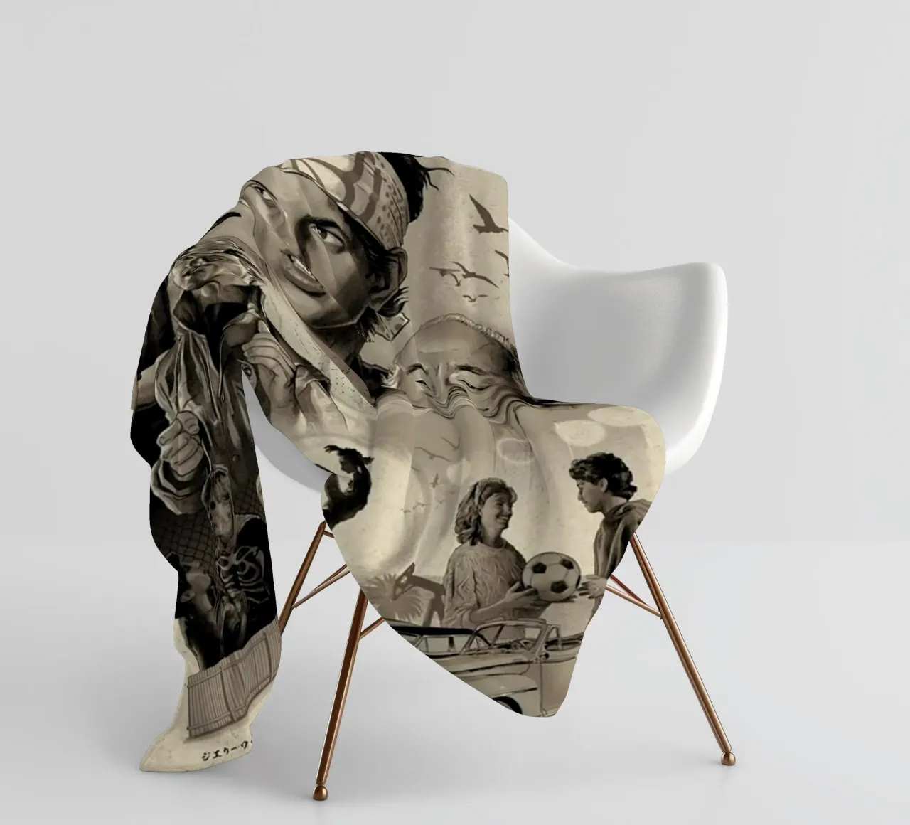 Kungfu bambini coperta in pile da Martin studio