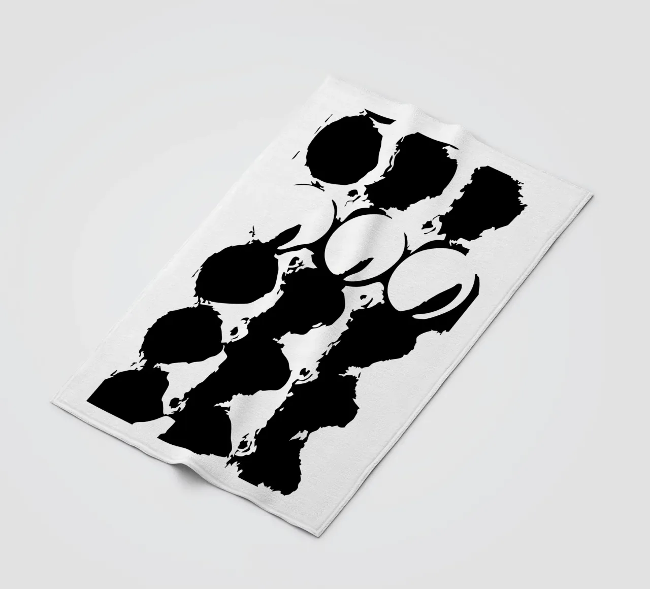 Carton Formations Fleecedecke von Silhouetica
