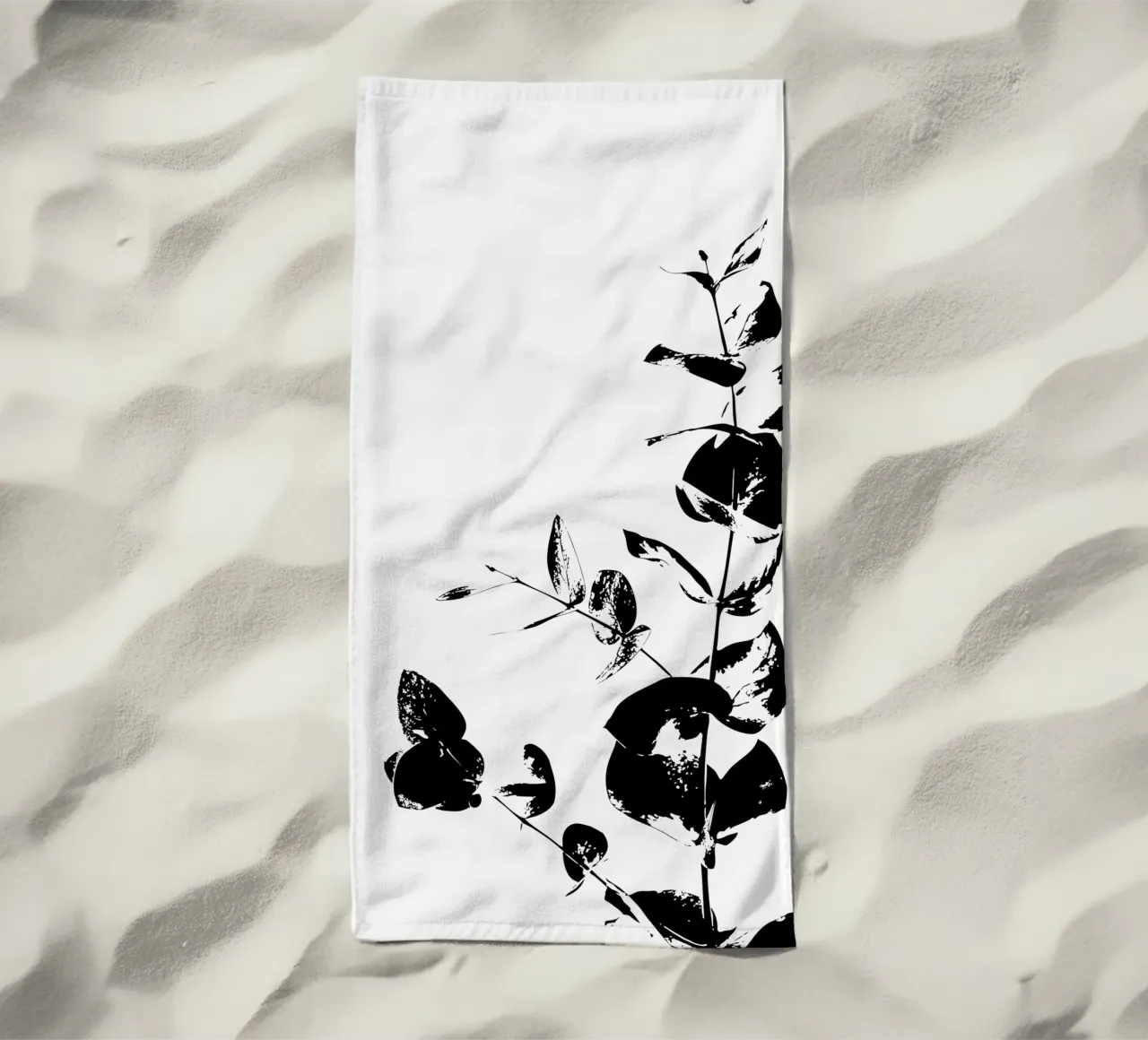 Fragmented Foliage telo mare da Silhouetica
