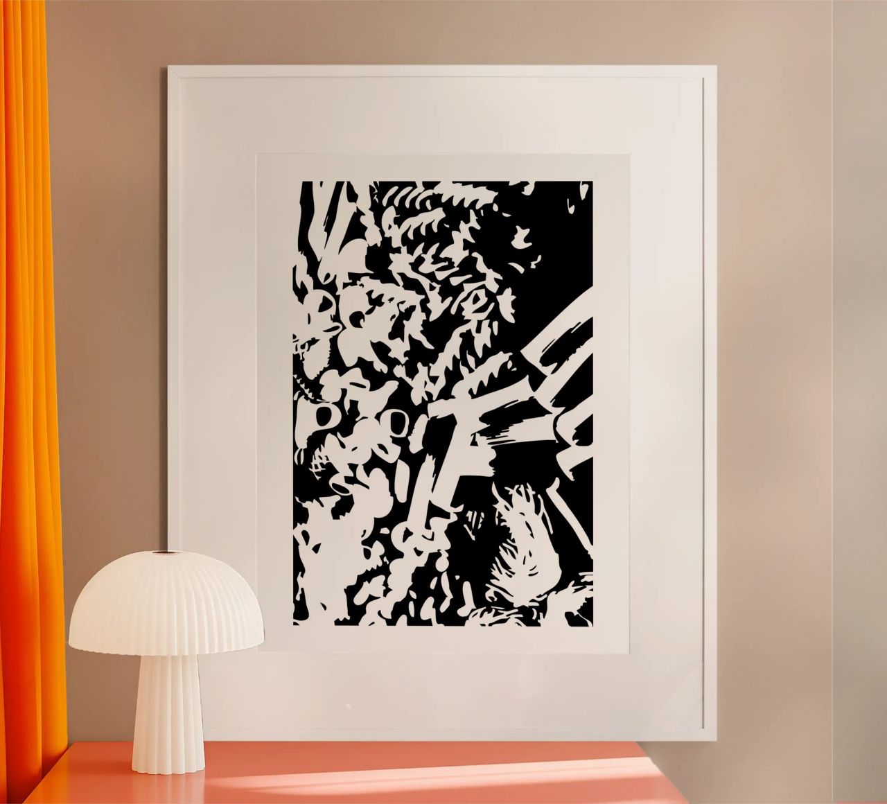 Al Dente Design poster de Silhouetica