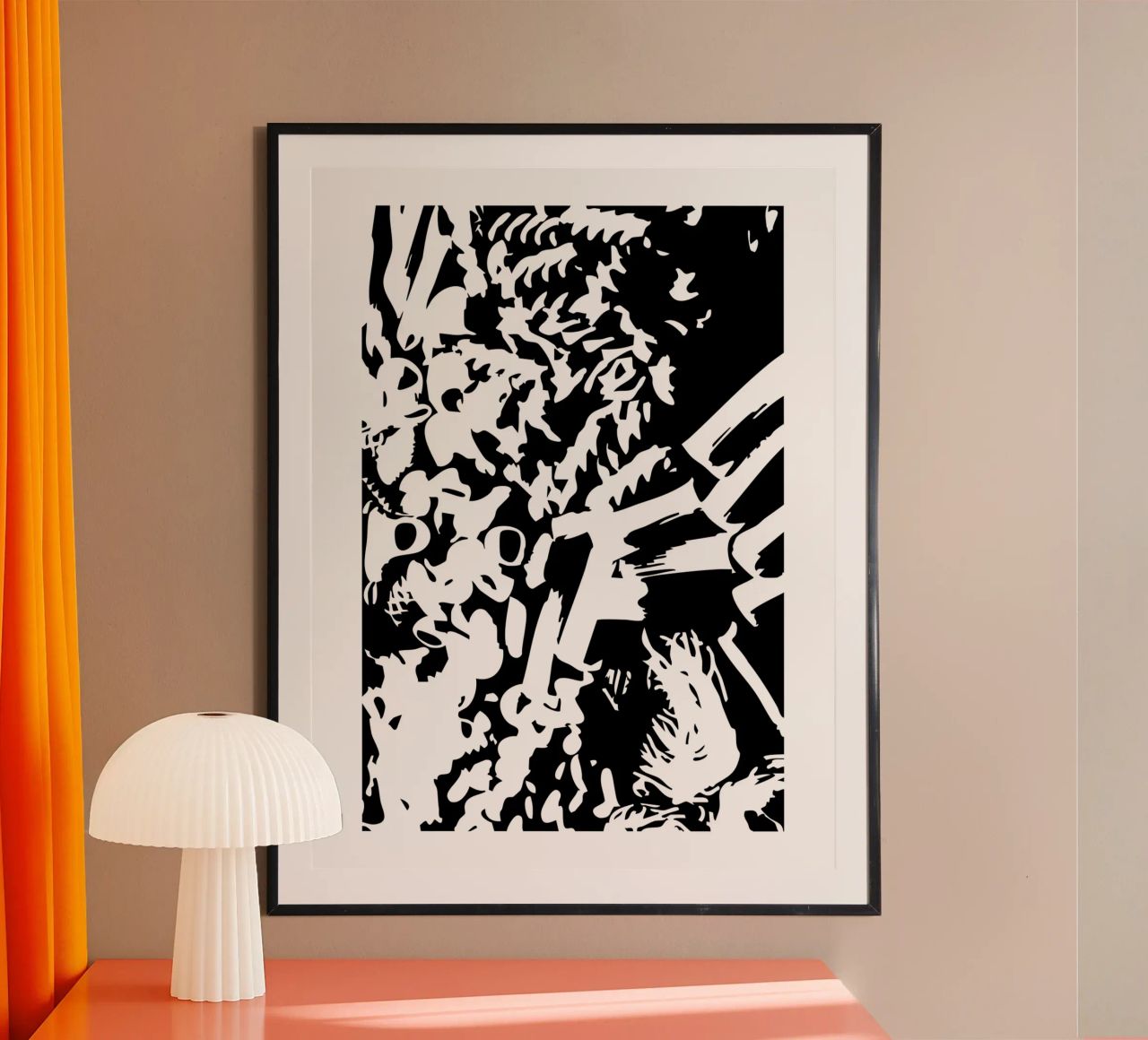Al Dente Design poster de Silhouetica