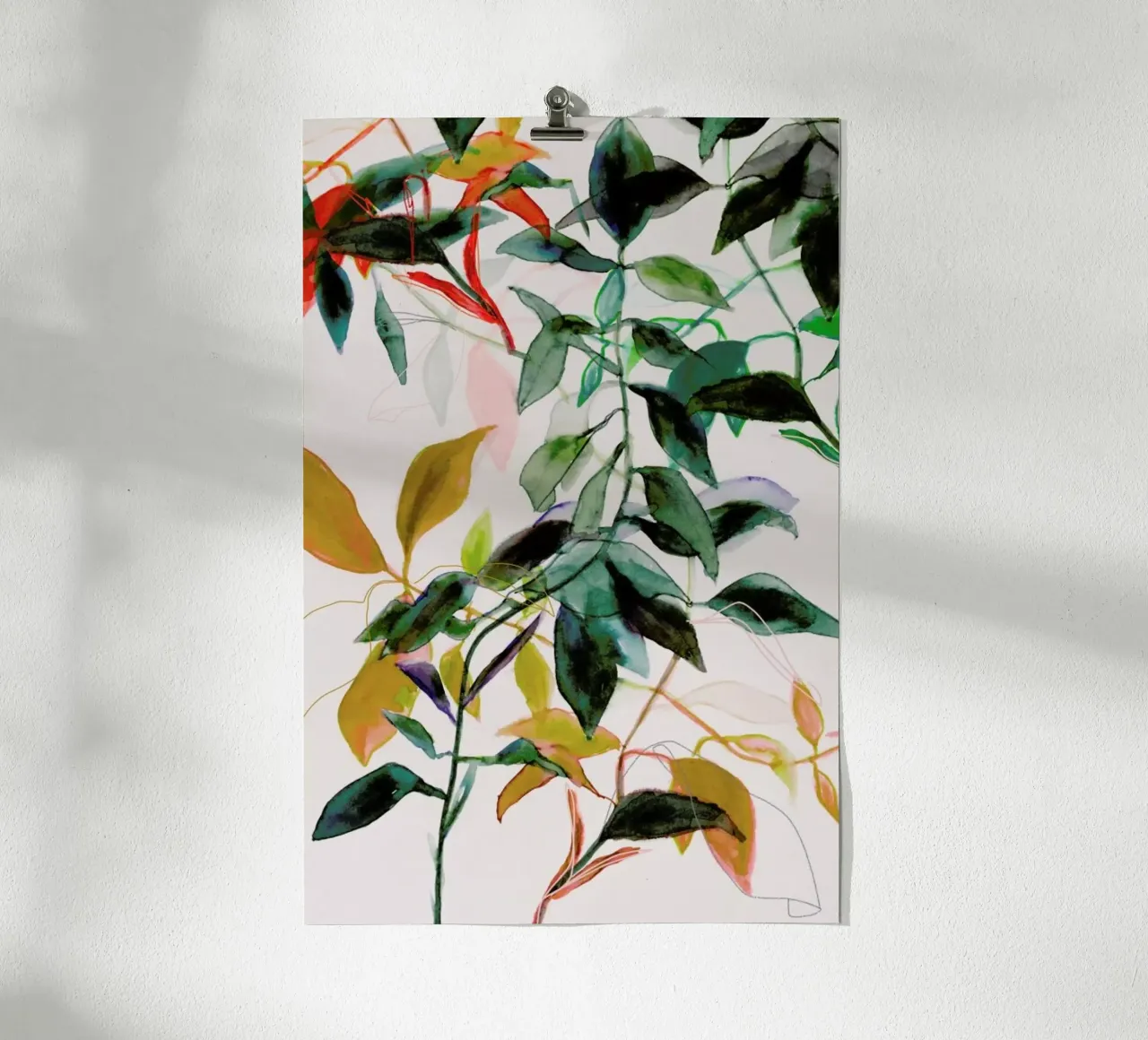 Attain poster con telaio in alluminio da Leigh Viner