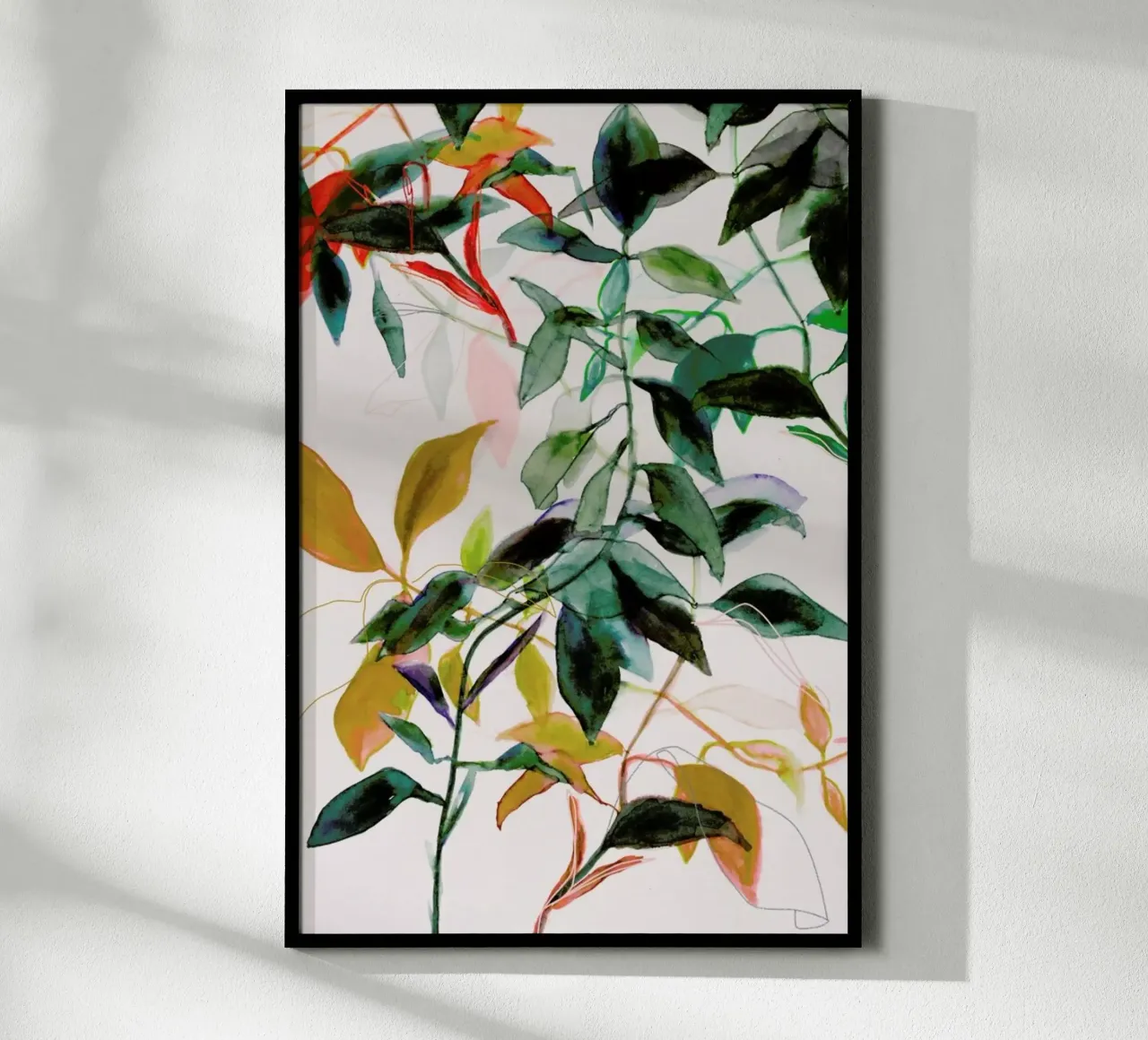 Attain poster con telaio in alluminio da Leigh Viner