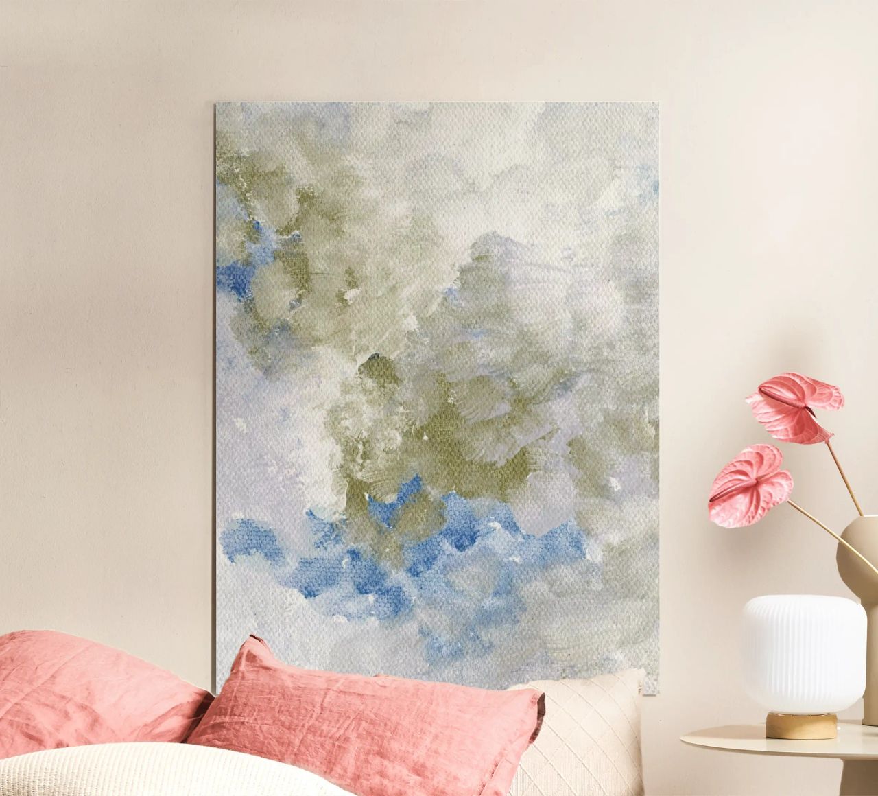 Abstract Brush Strokes poster by Nikitajariwala