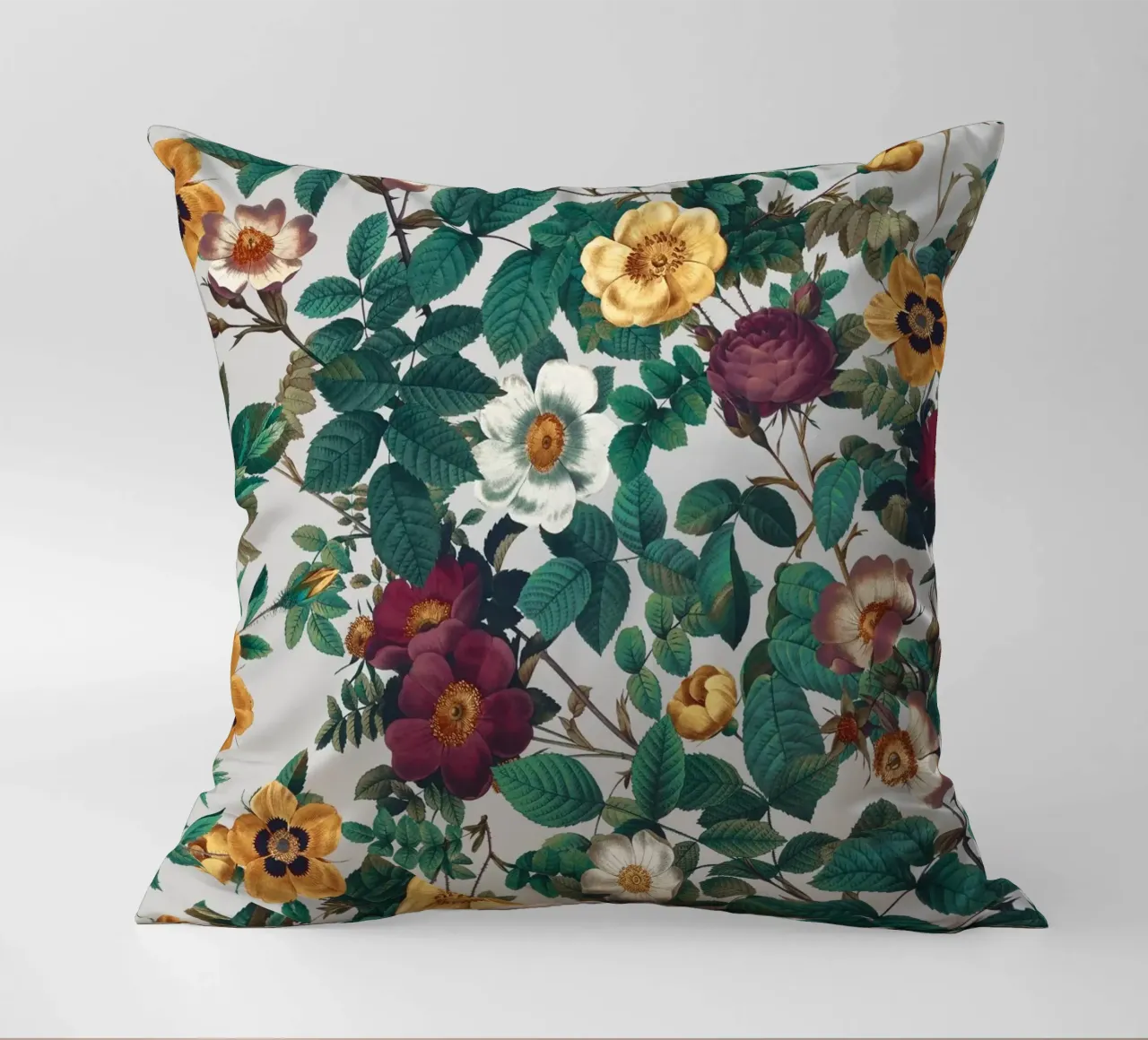 Pastel Color Floral Pattern cuscino da burcukorkmazyurek
