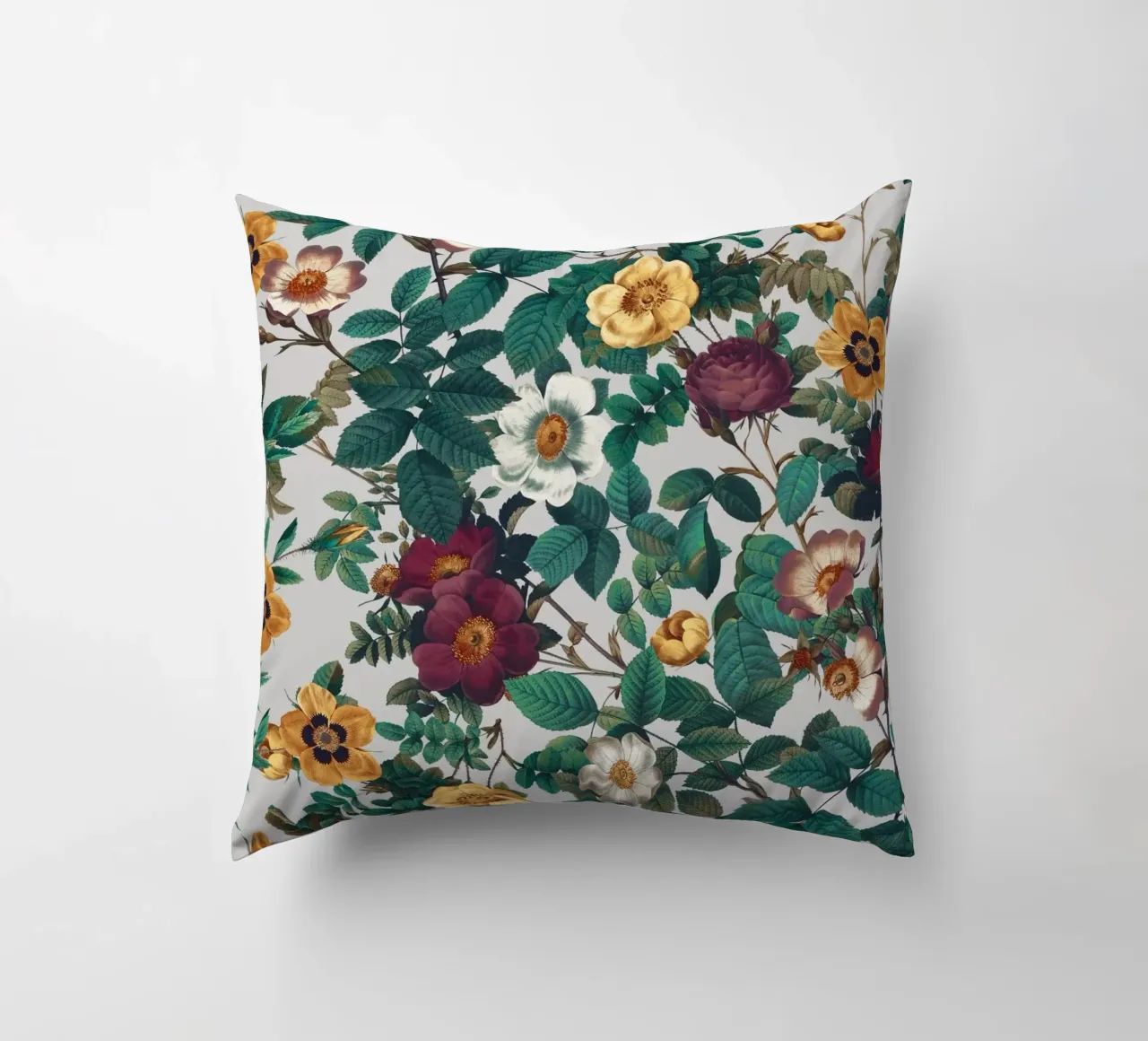 Pastel Color Floral Pattern cuscino da burcukorkmazyurek