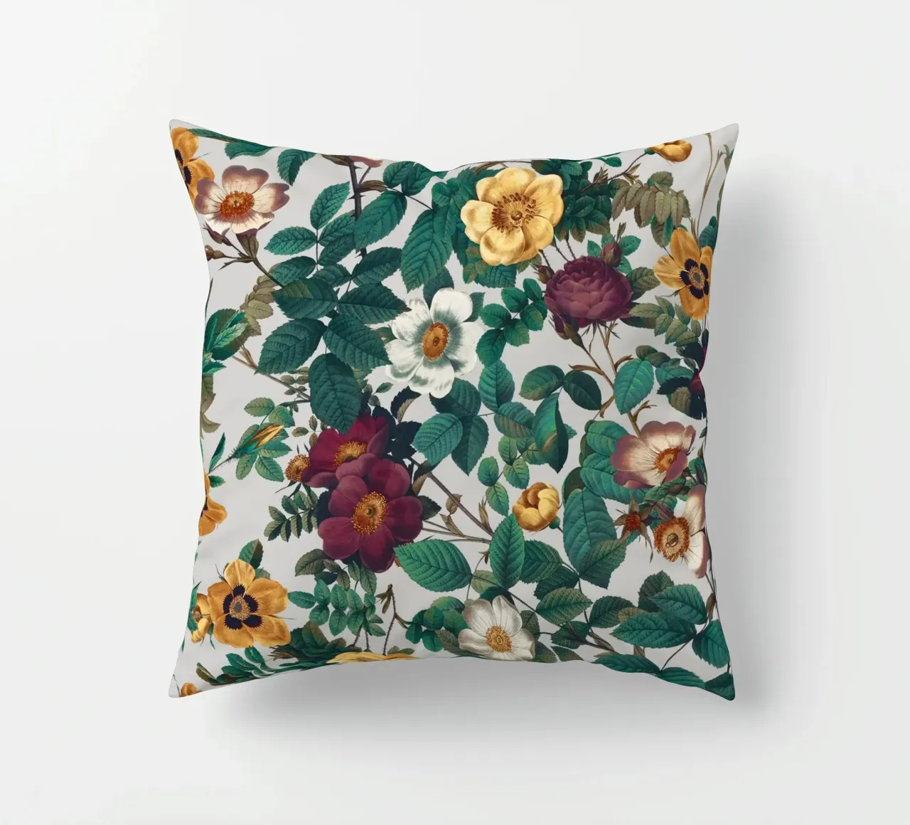 Pastel Color Floral Pattern cuscino da burcukorkmazyurek