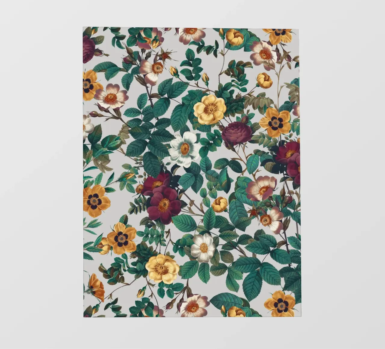Pastel Color Floral Pattern pellicola backlit da burcukorkmazyurek