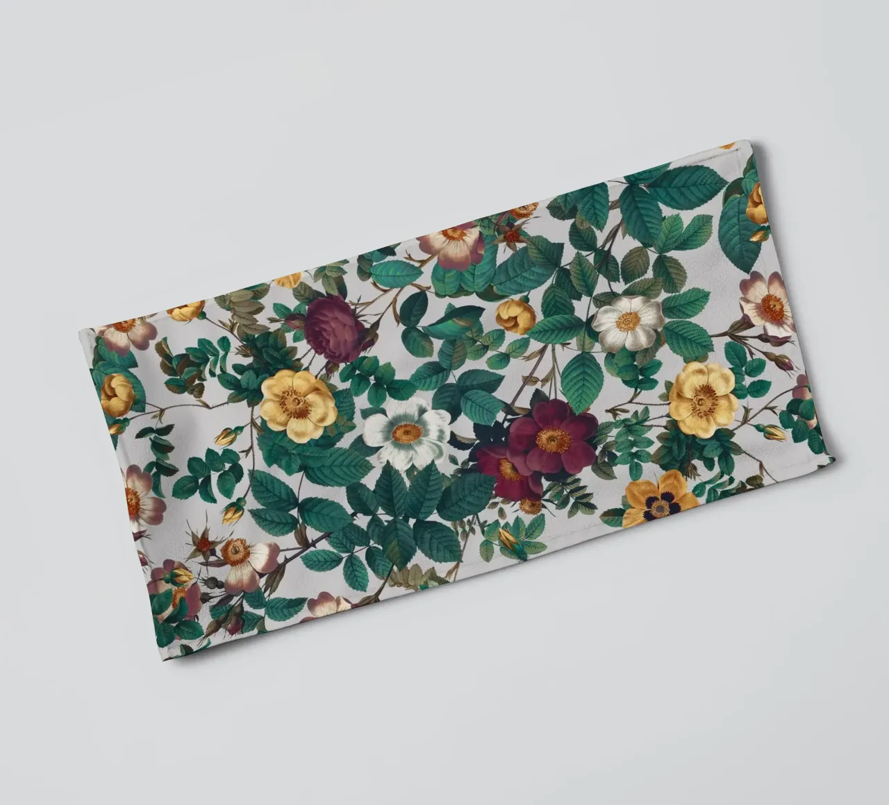 Pastel Color Floral Pattern asciugamano da bagno da burcukorkmazyurek