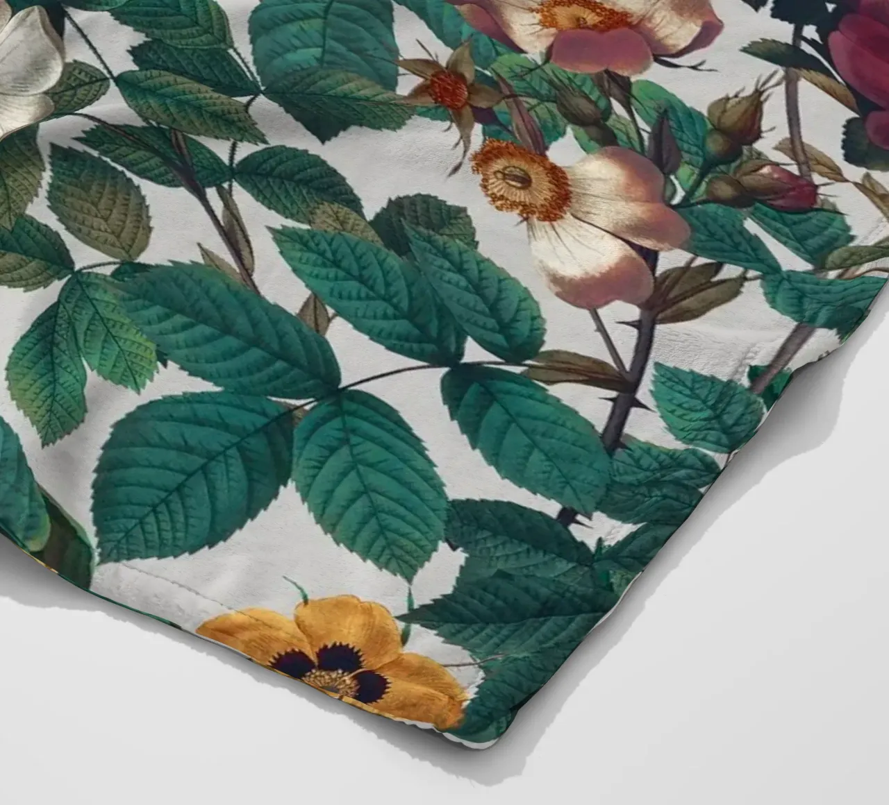 Pastel Color Floral Pattern coperta in pile da burcukorkmazyurek