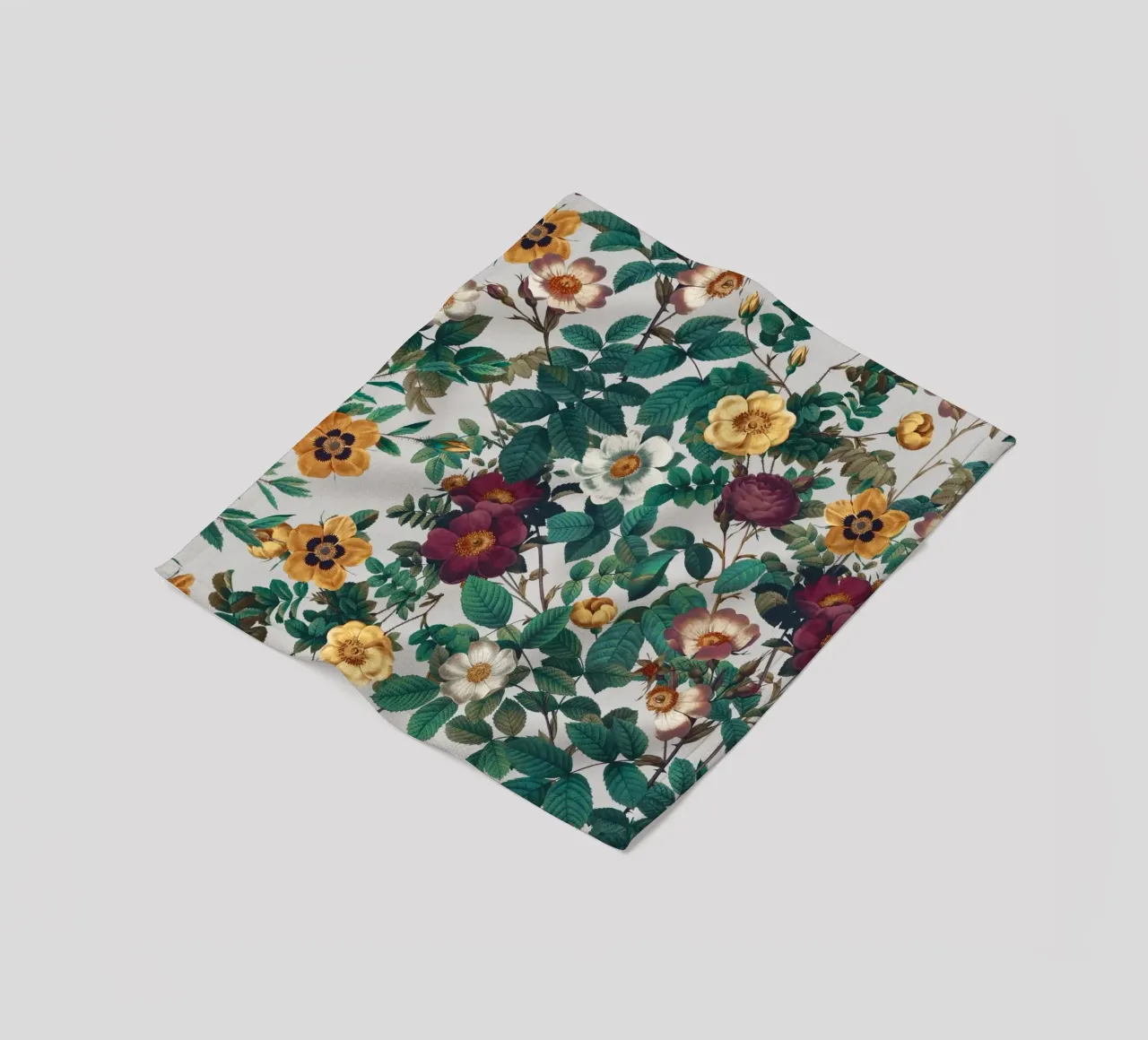 Pastel Color Floral Pattern coperta in pile da burcukorkmazyurek