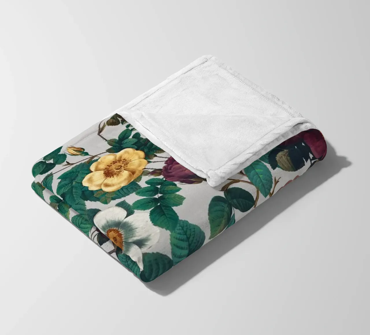 Pastel Color Floral Pattern coperta in pile da burcukorkmazyurek