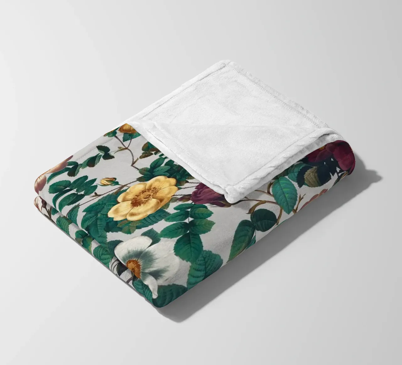 Pastel Color Floral Pattern coperta in pile da burcukorkmazyurek