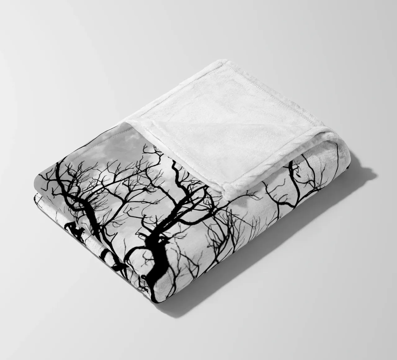 Black and white African tree coperta in pile da photolovers