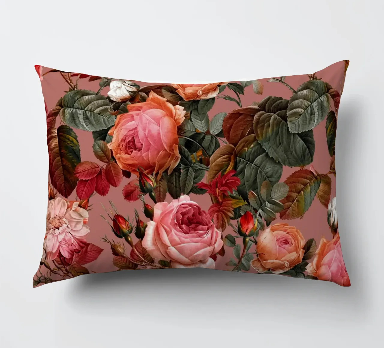 Pastel Floral Pattern- cuscino da burcukorkmazyurek