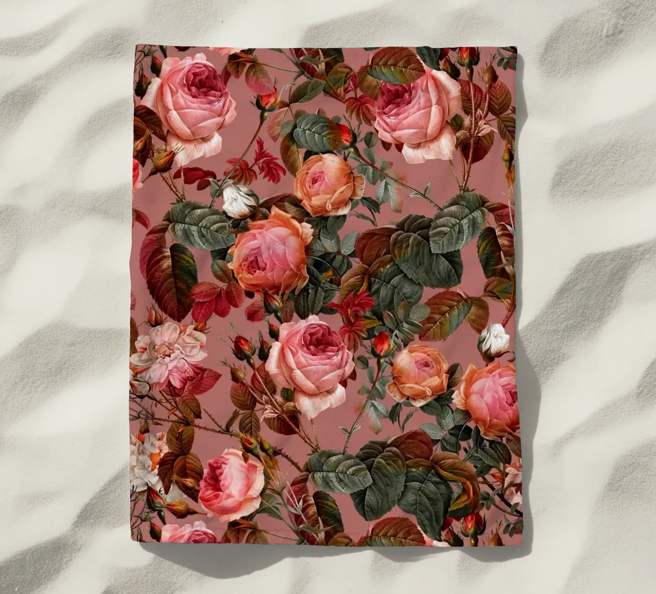 Pastel Floral Pattern- telo mare da burcukorkmazyurek