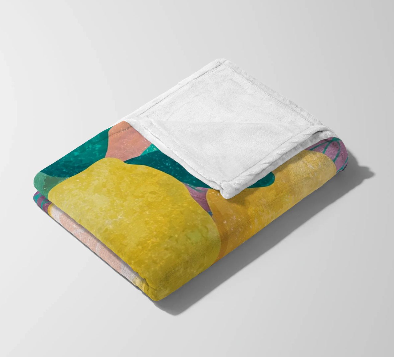 Accenti di limone con rete coperta in pile da Carinaprint