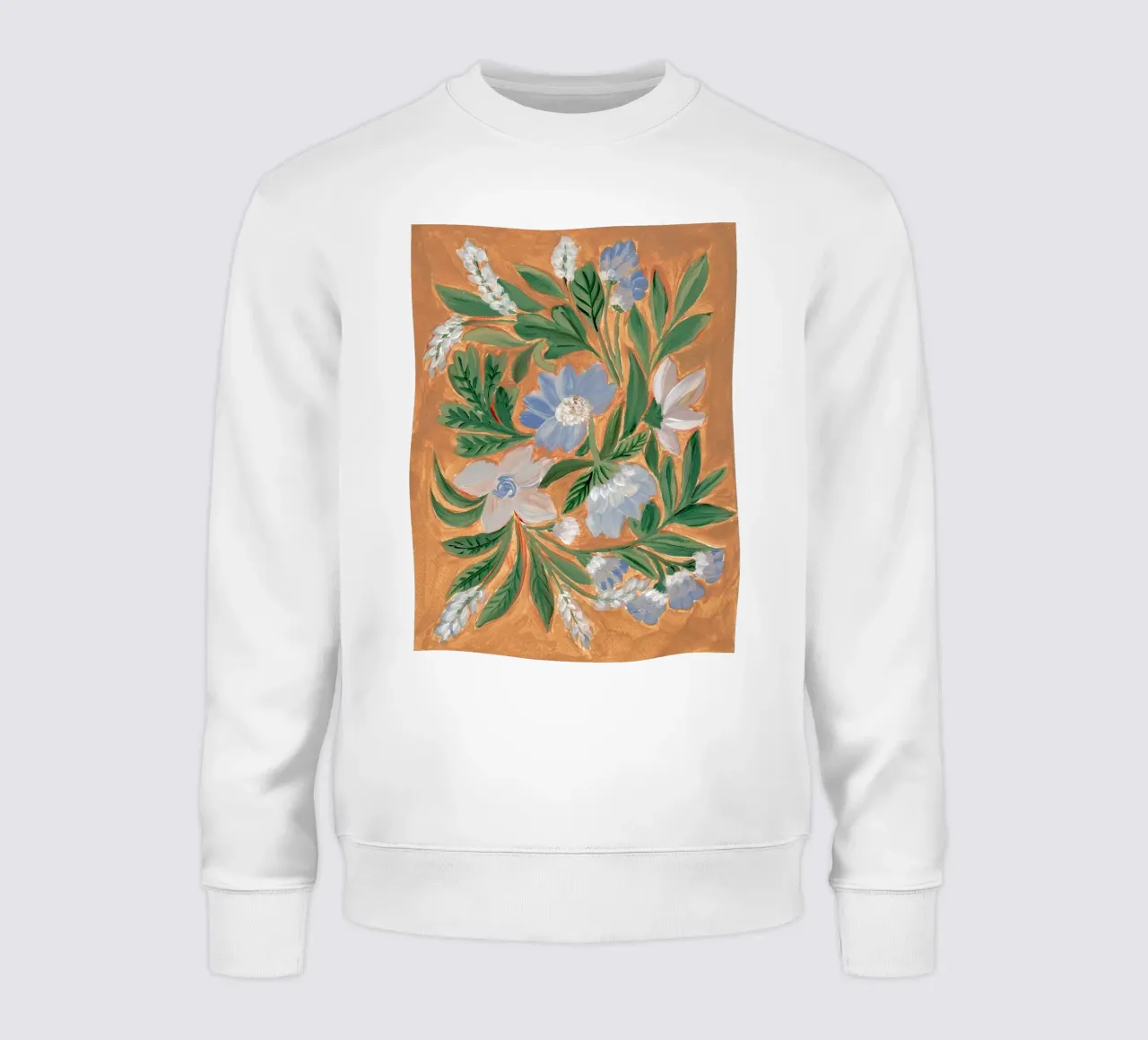 Fiori pittorici di terra felpa da Nikitajariwala