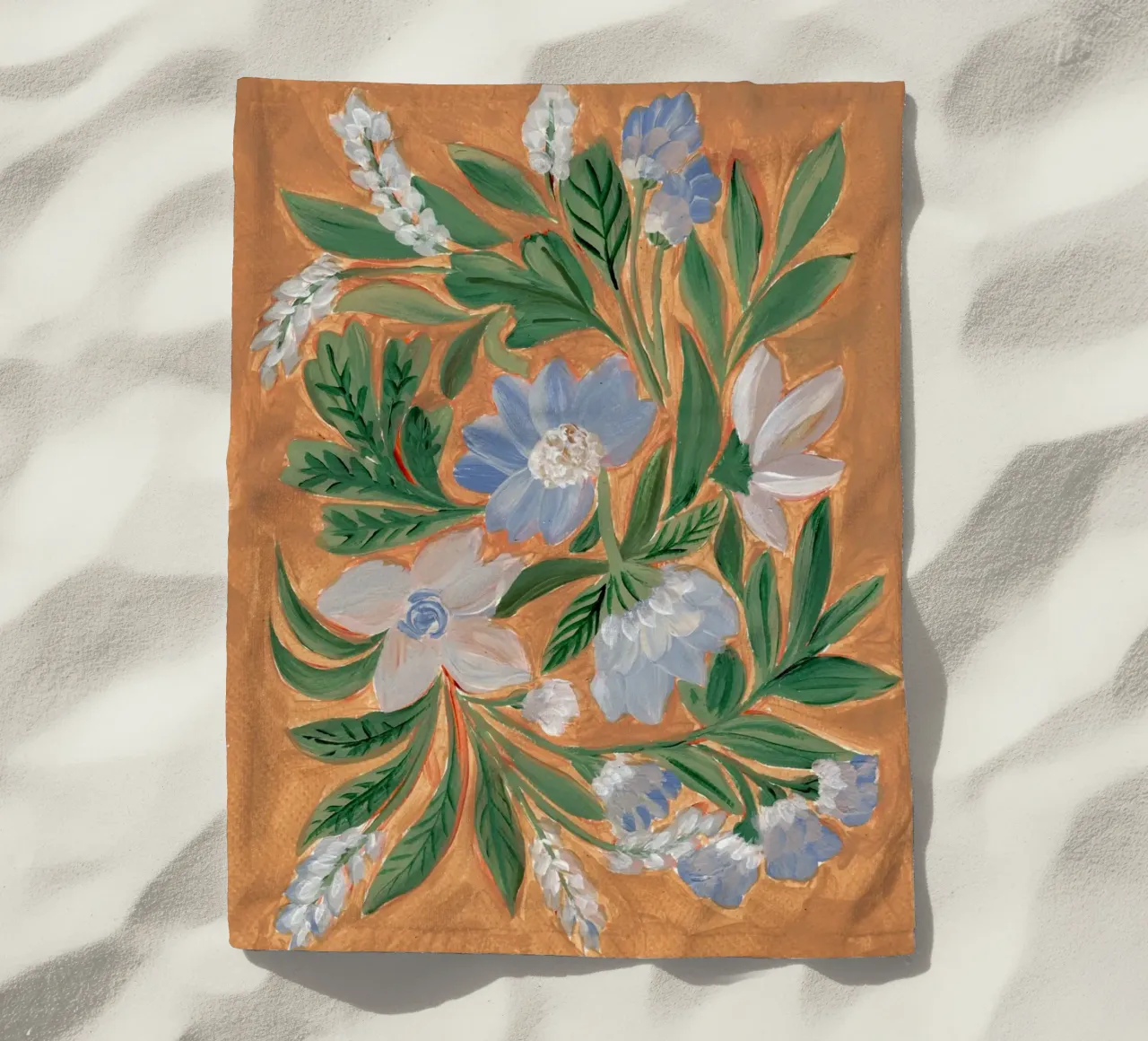 Fiori pittorici di terra telo mare da Nikitajariwala