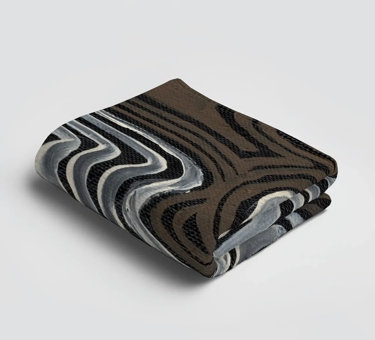 Terra Linee ritmiche asciugamano da bagno da Nikitajariwala