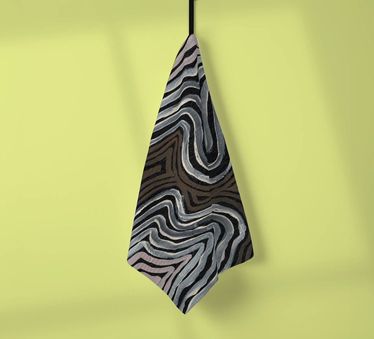 Terra Linee ritmiche canovaccio da cucina da Nikitajariwala