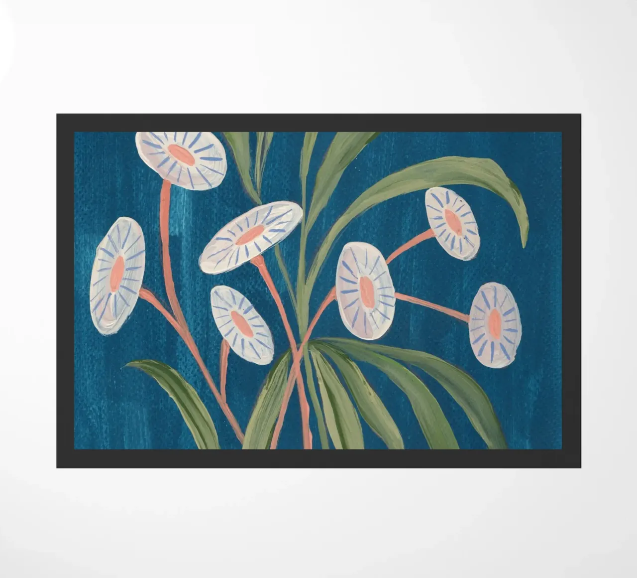 Fiori pittorici zerbino da Nikitajariwala