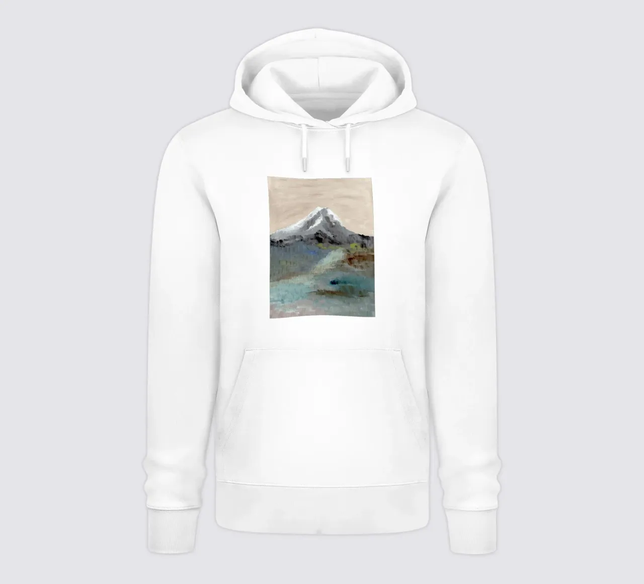 Abstract mountainScape hoodie by Nikitajariwala