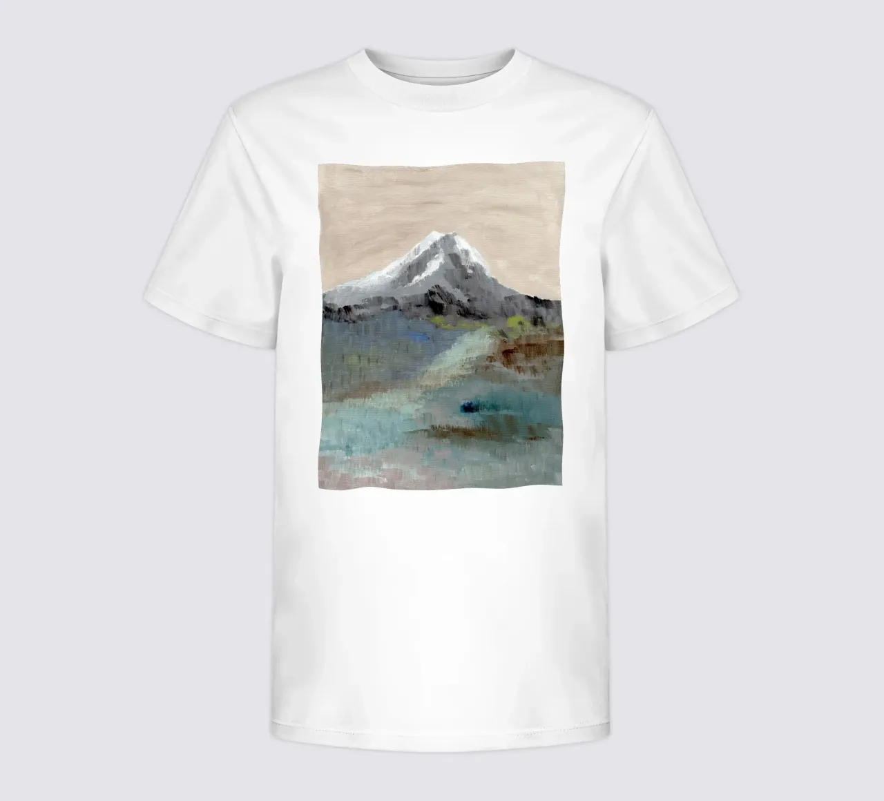 Abstract mountainScape kids t-shirt by Nikitajariwala