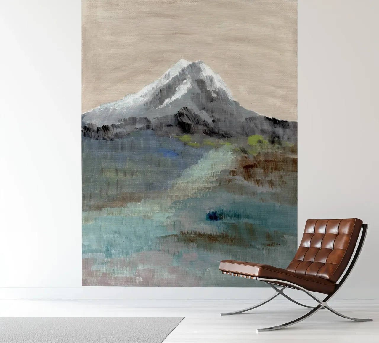 Abstract mountainScape photo wallpaper by Nikitajariwala