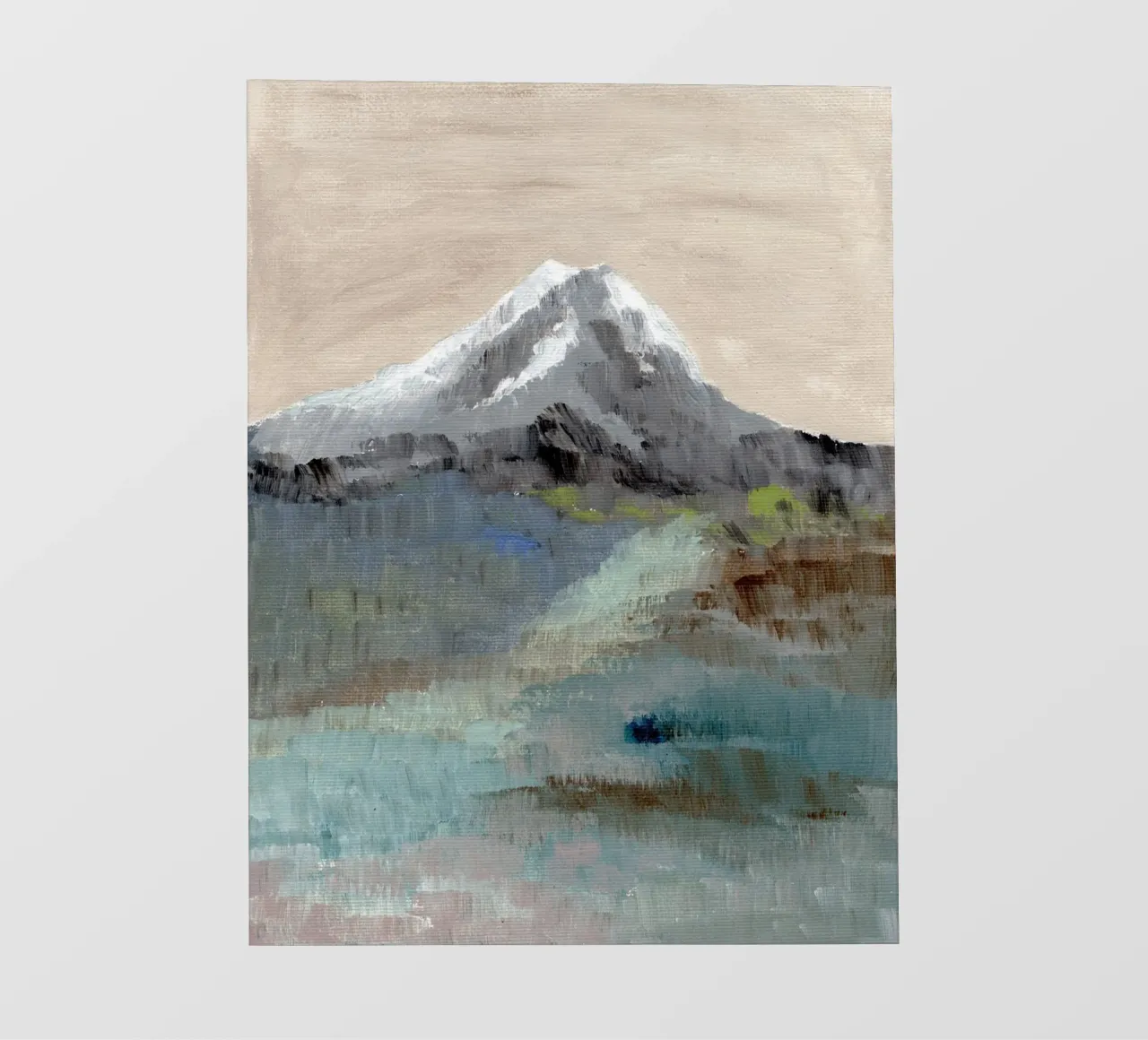 Abstract mountainScape pvc cover by Nikitajariwala