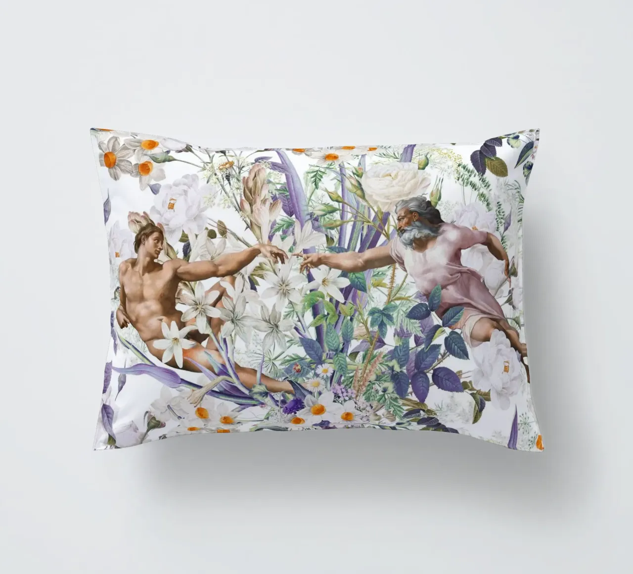 The Creation of Adam cuscino da burcukorkmazyurek