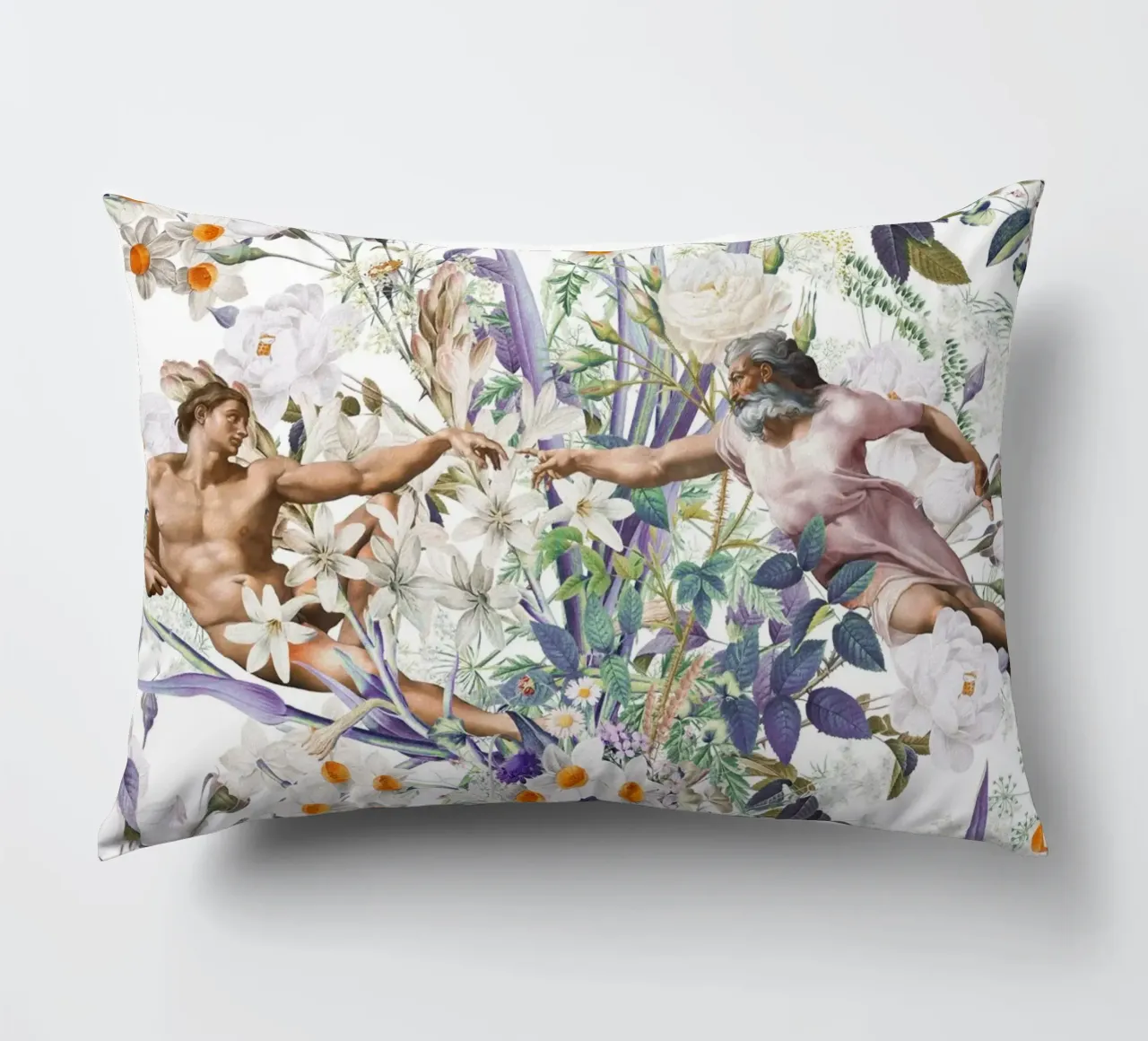 The Creation of Adam cuscino da burcukorkmazyurek