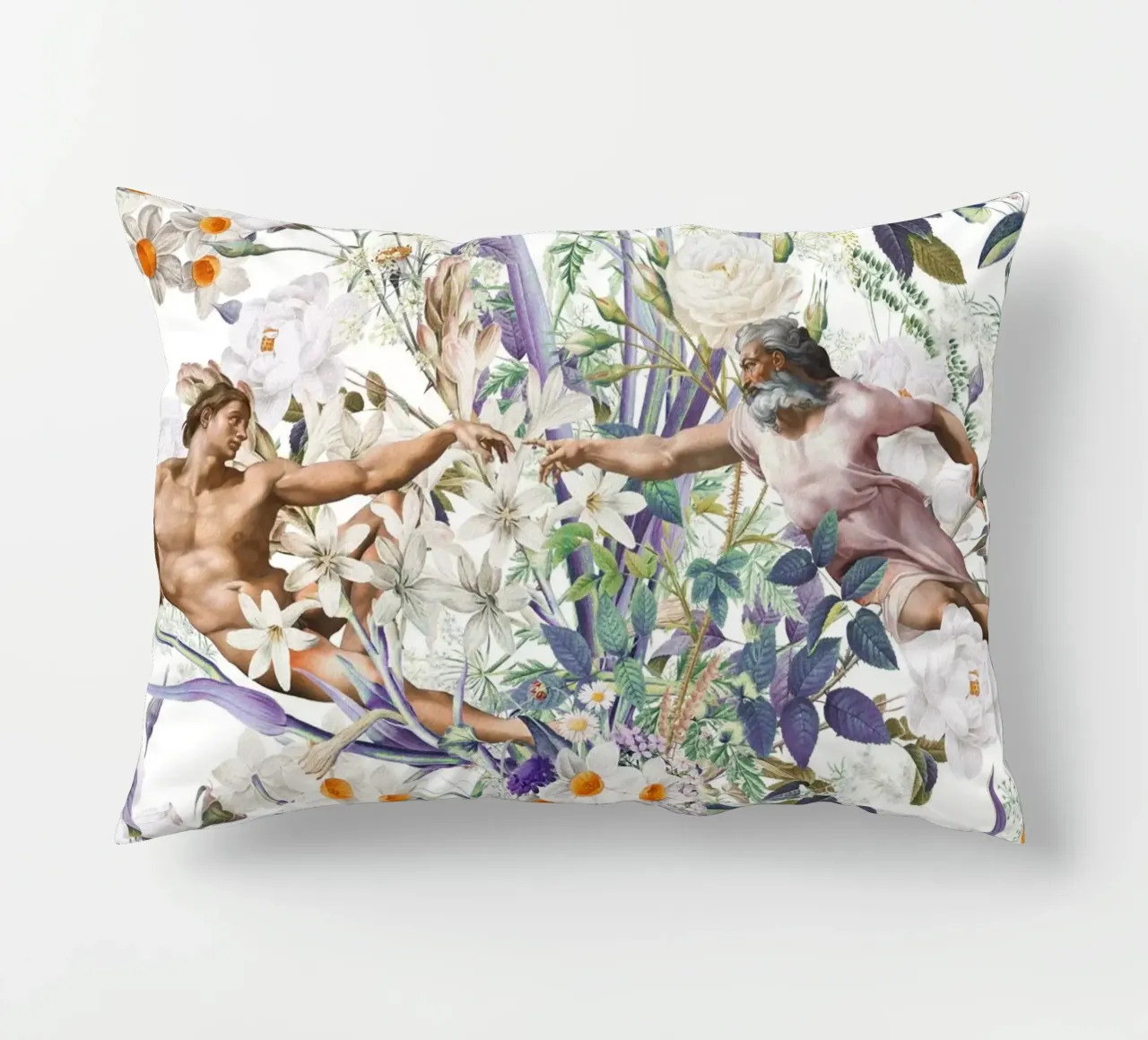 The Creation of Adam cuscino da burcukorkmazyurek