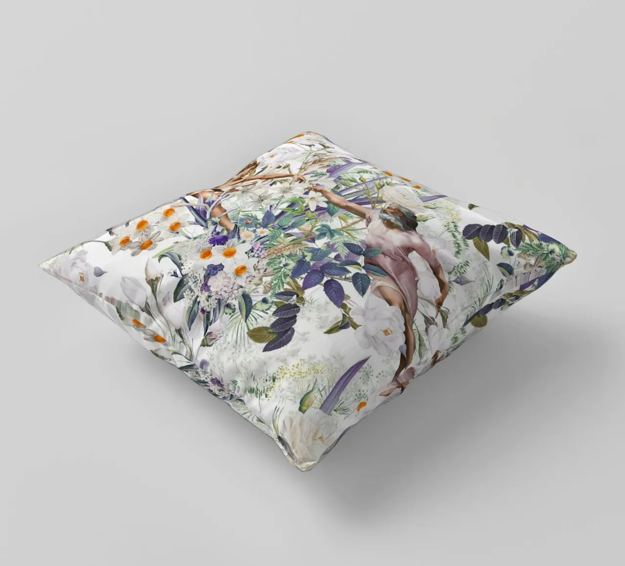 The Creation of Adam cuscino da burcukorkmazyurek