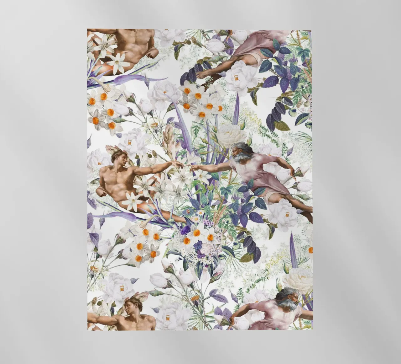 The Creation of Adam Backlit Folie von burcukorkmazyurek