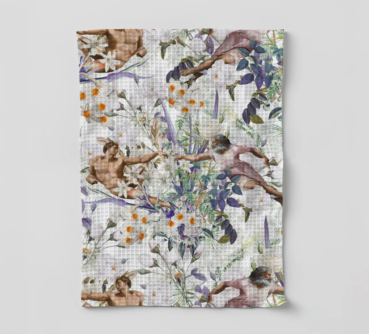 The Creation of Adam torchon de burcukorkmazyurek