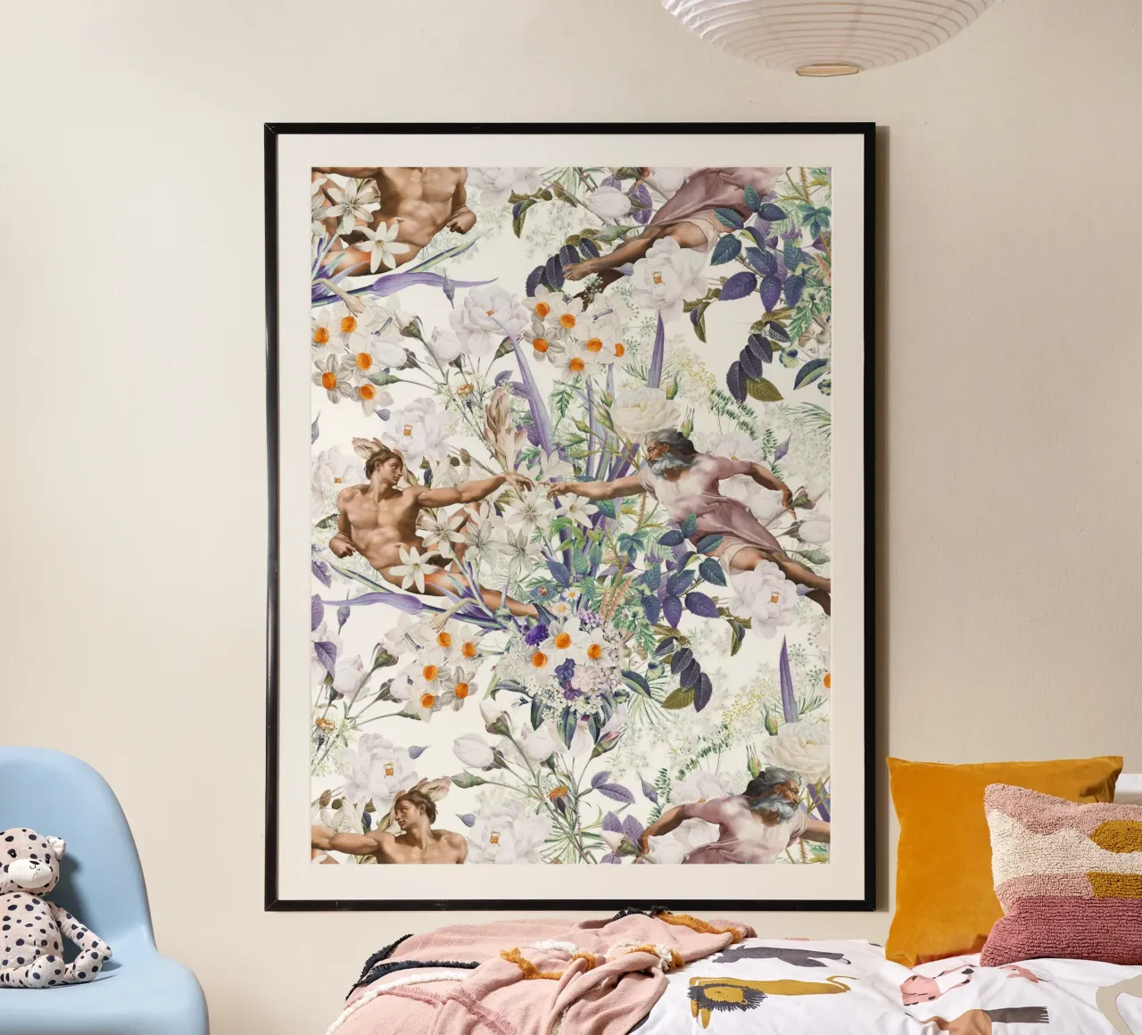 The Creation of Adam carta hahnemühle da burcukorkmazyurek