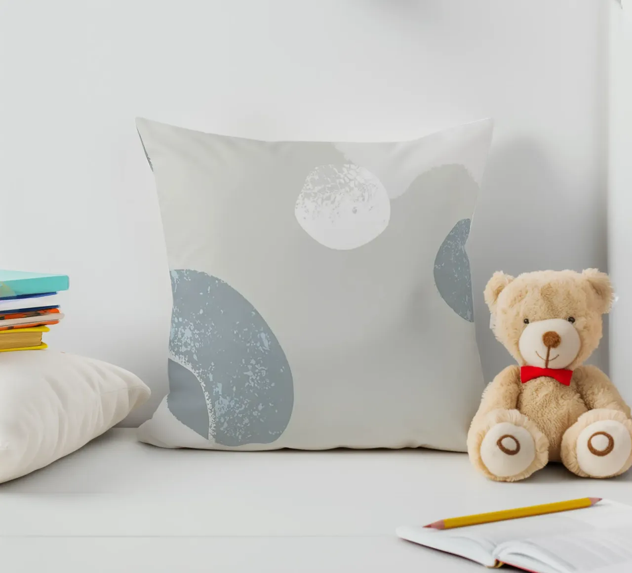 Grey Abstraction cuscino da Hey Vincent