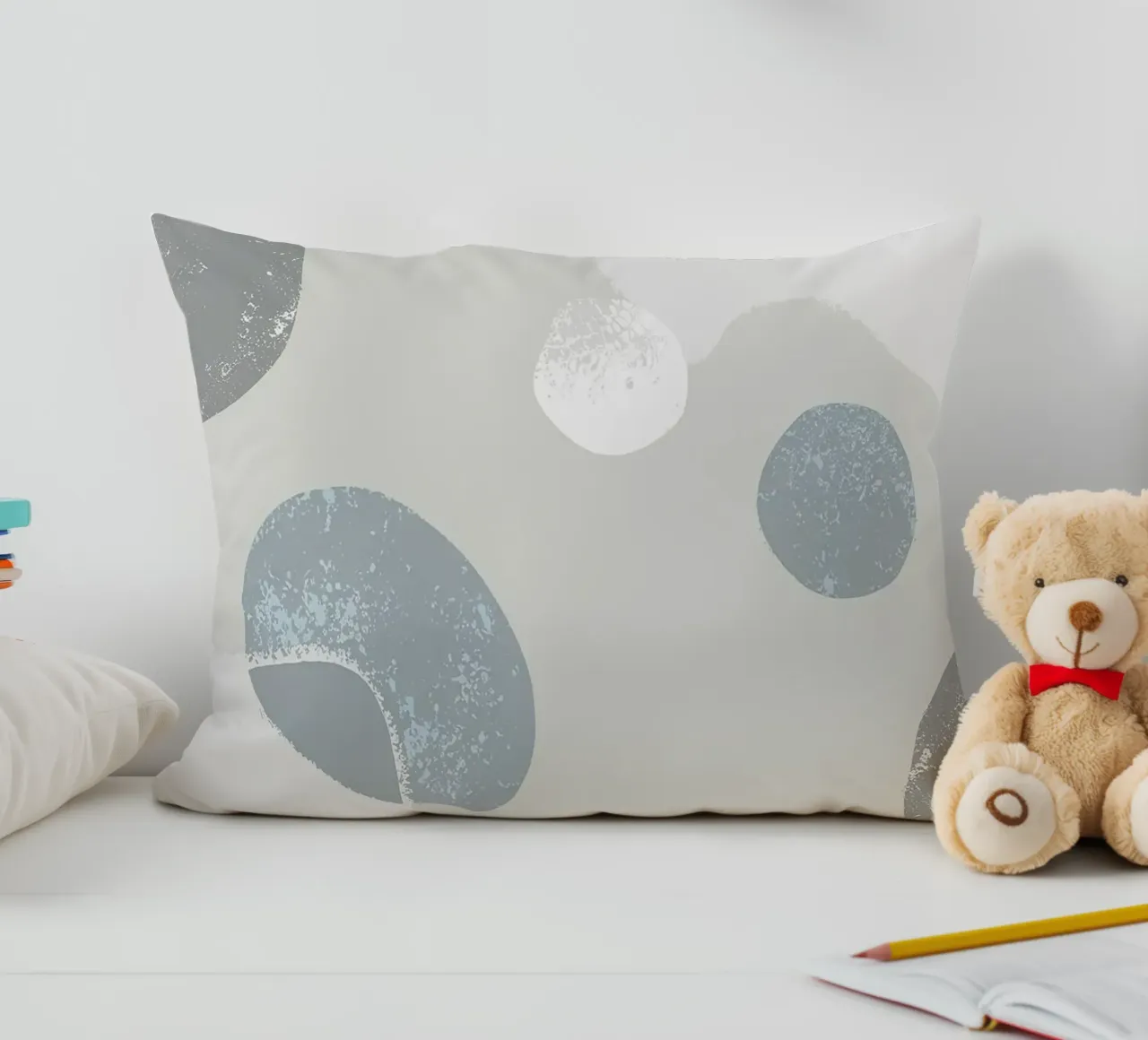 Grey Abstraction coussin de Hey Vincent