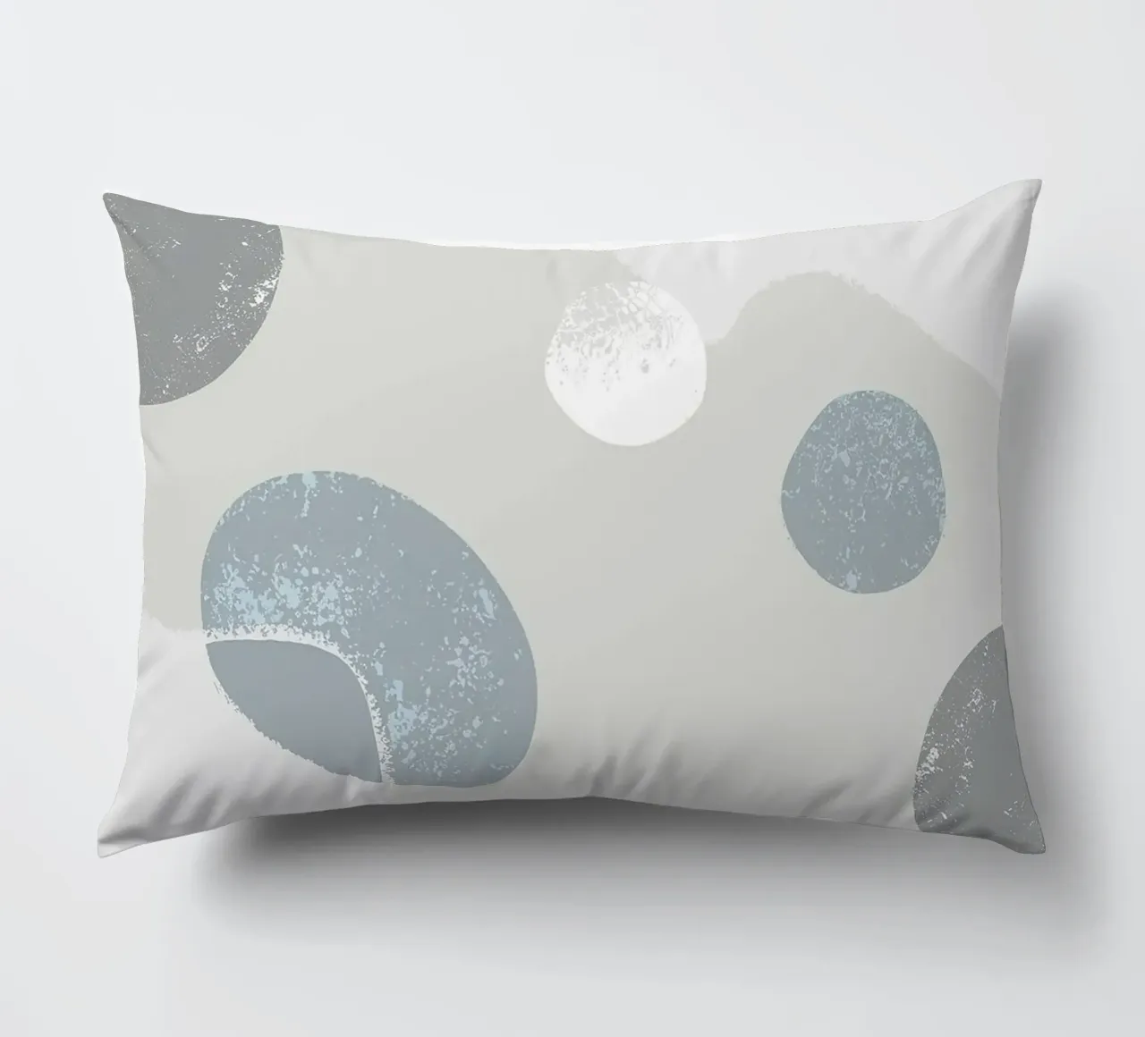 Grey Abstraction Kissen von Hey Vincent