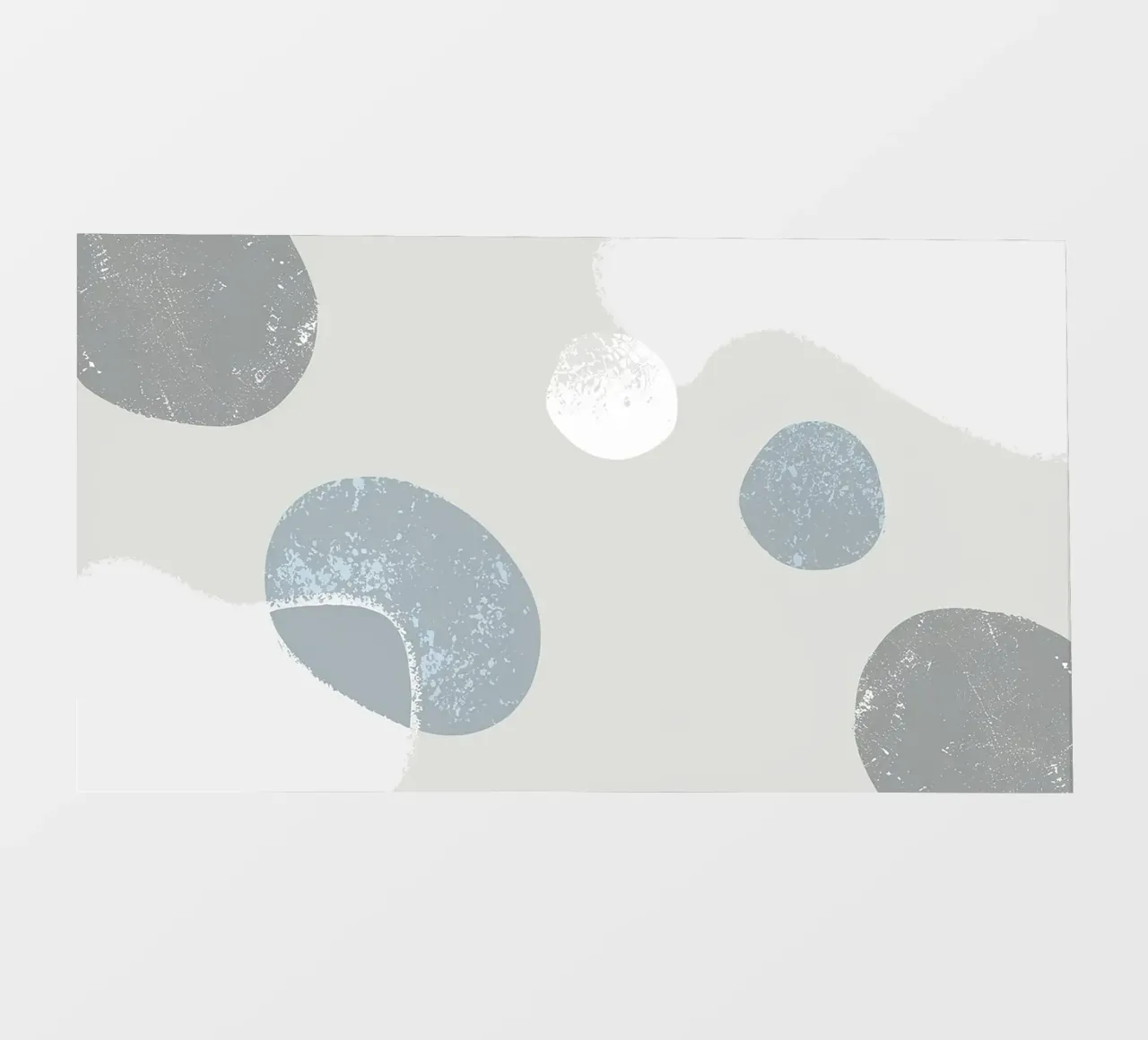 Grey Abstraction PVC Plane von Hey Vincent