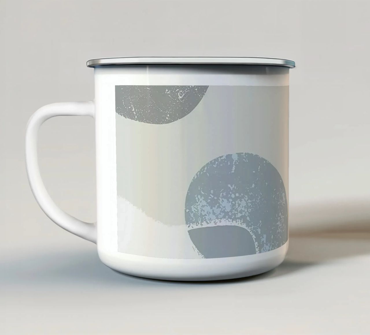 Grey Abstraction tazza in smalto da Hey Vincent