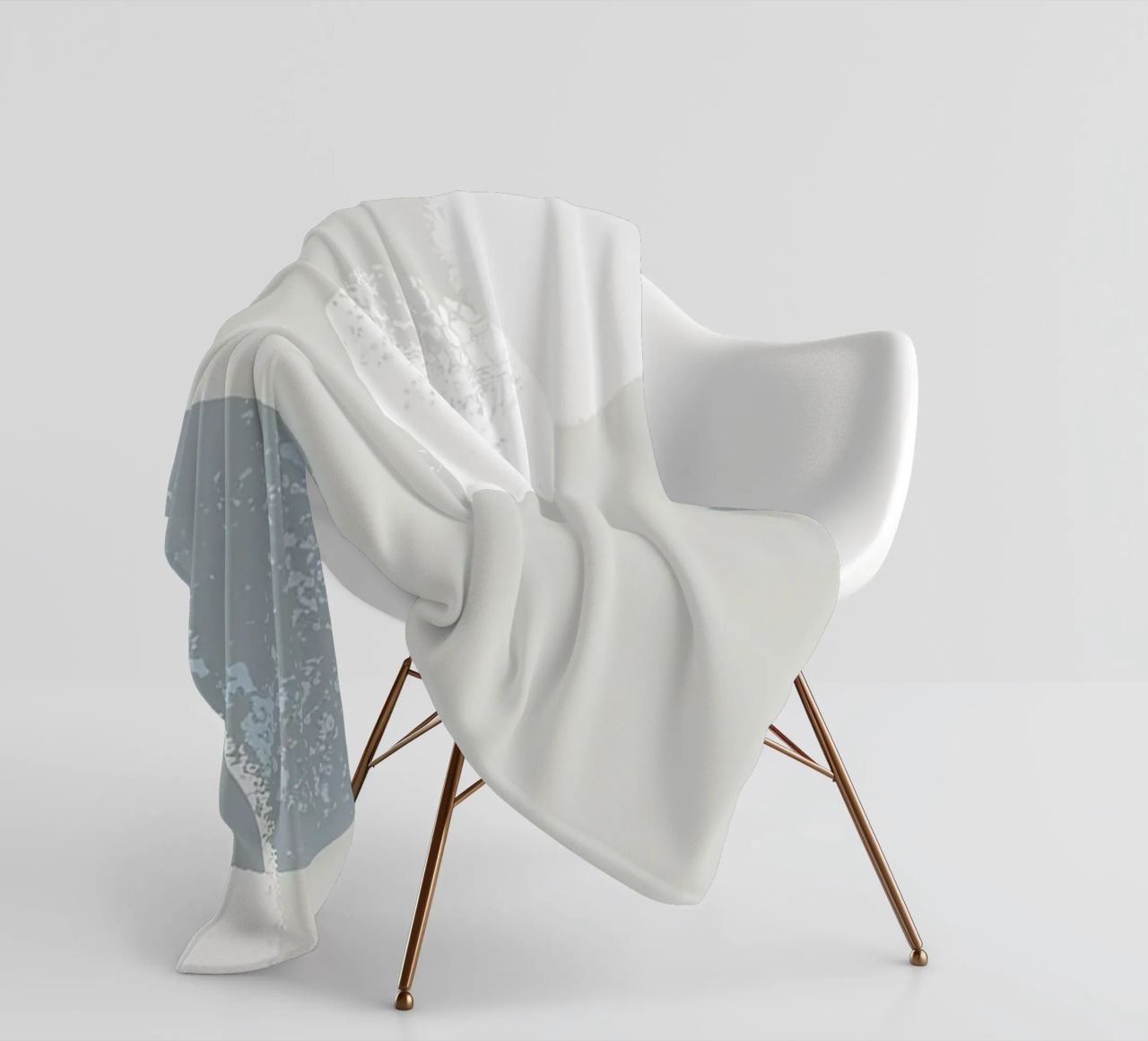Grey Abstraction coperta in pile da Hey Vincent